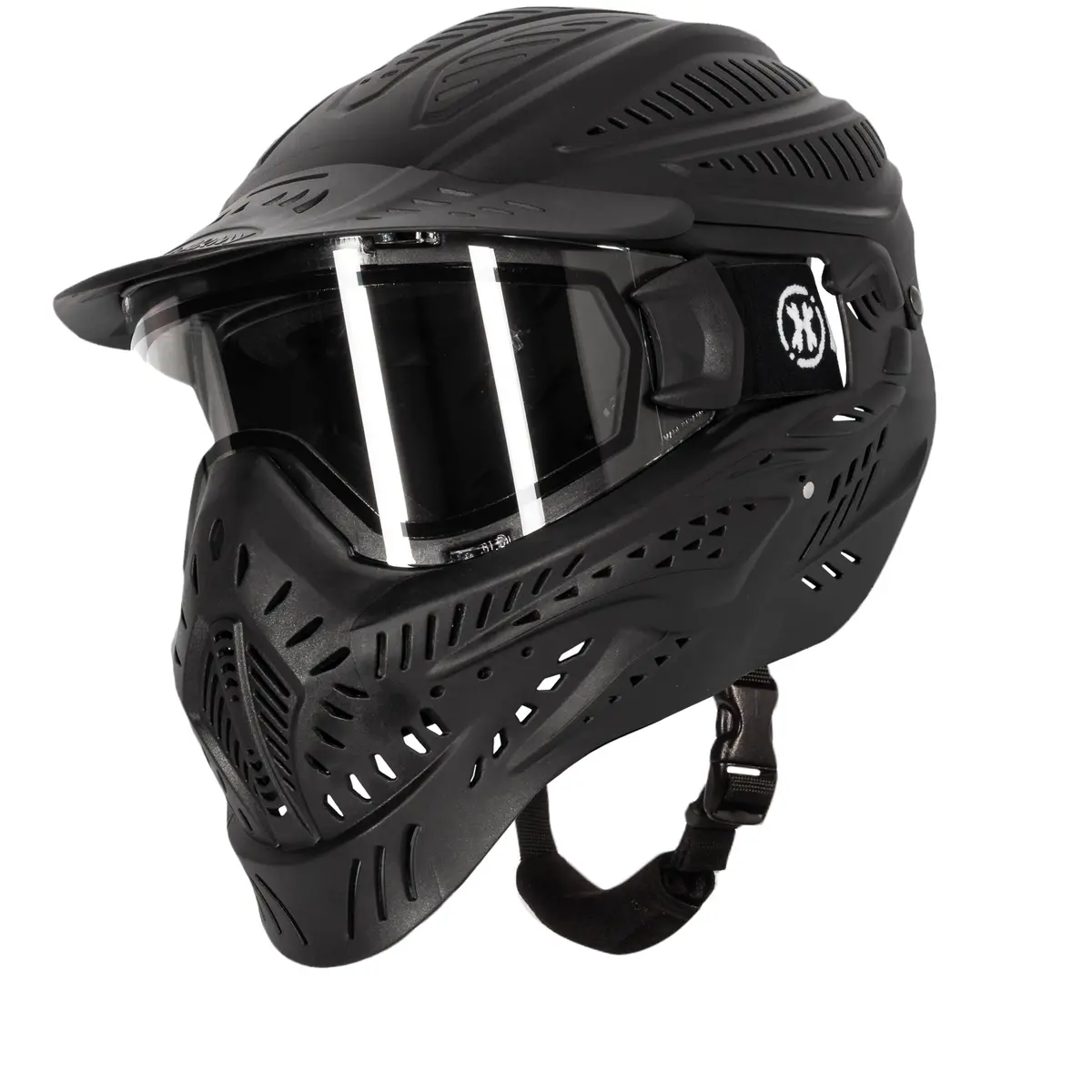 Hstl® Goggle - Headguard Black W/ Clear Thermal Lens 1