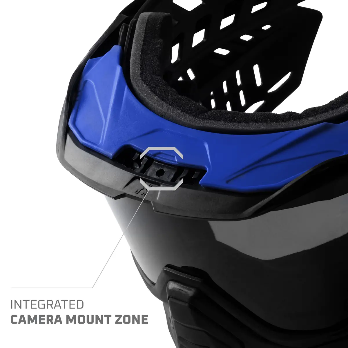 Rmx Goggle Vent Blocker - Blue 2