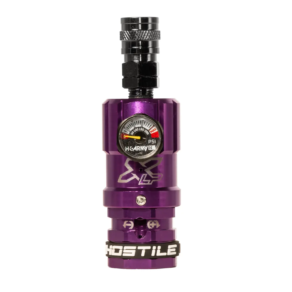 Hostile® Xlp Regulator - Top Port Quick-Disconnect - Purple 1