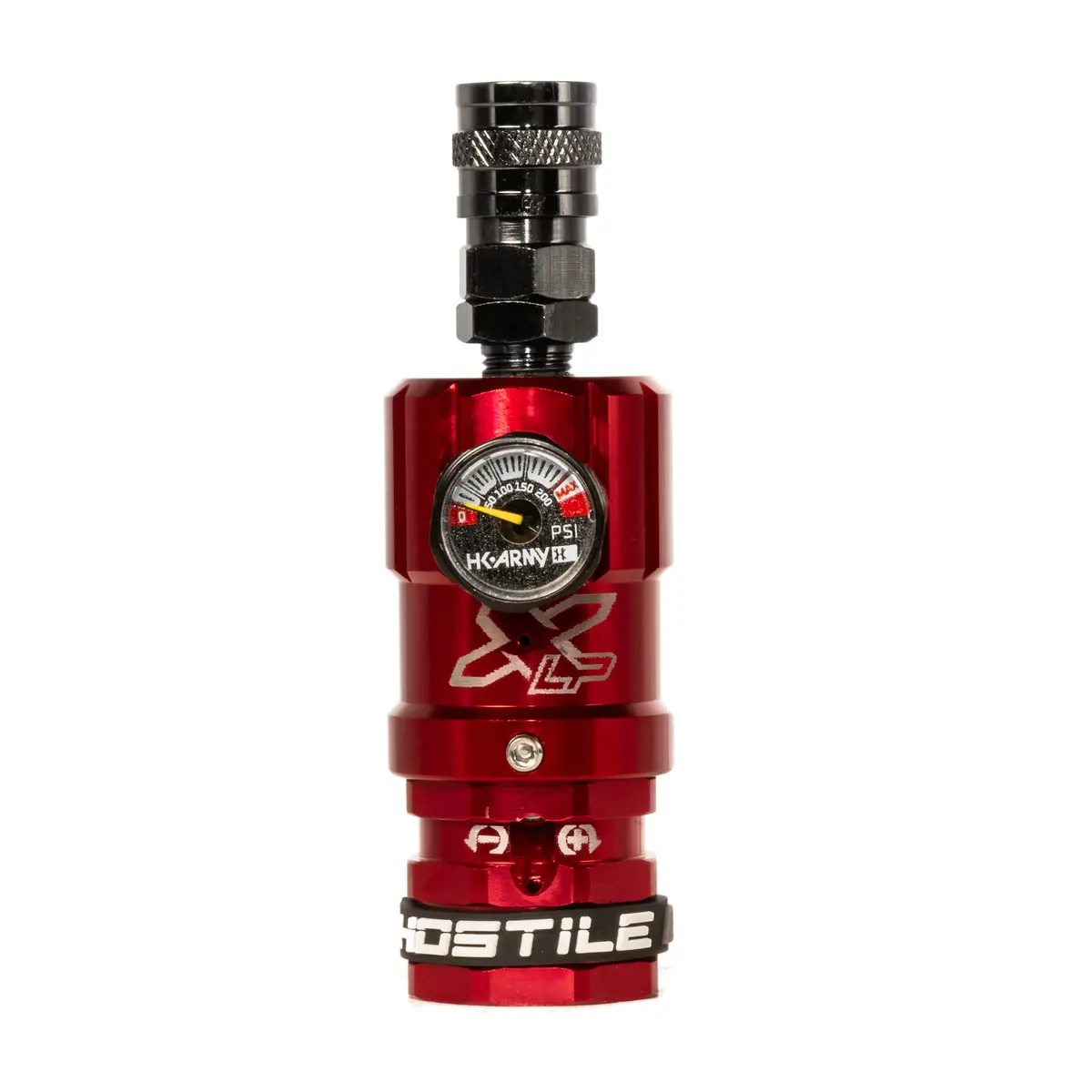 Hostile® Xlp Regulator - Top Port Quick-Disconnect - Red 1