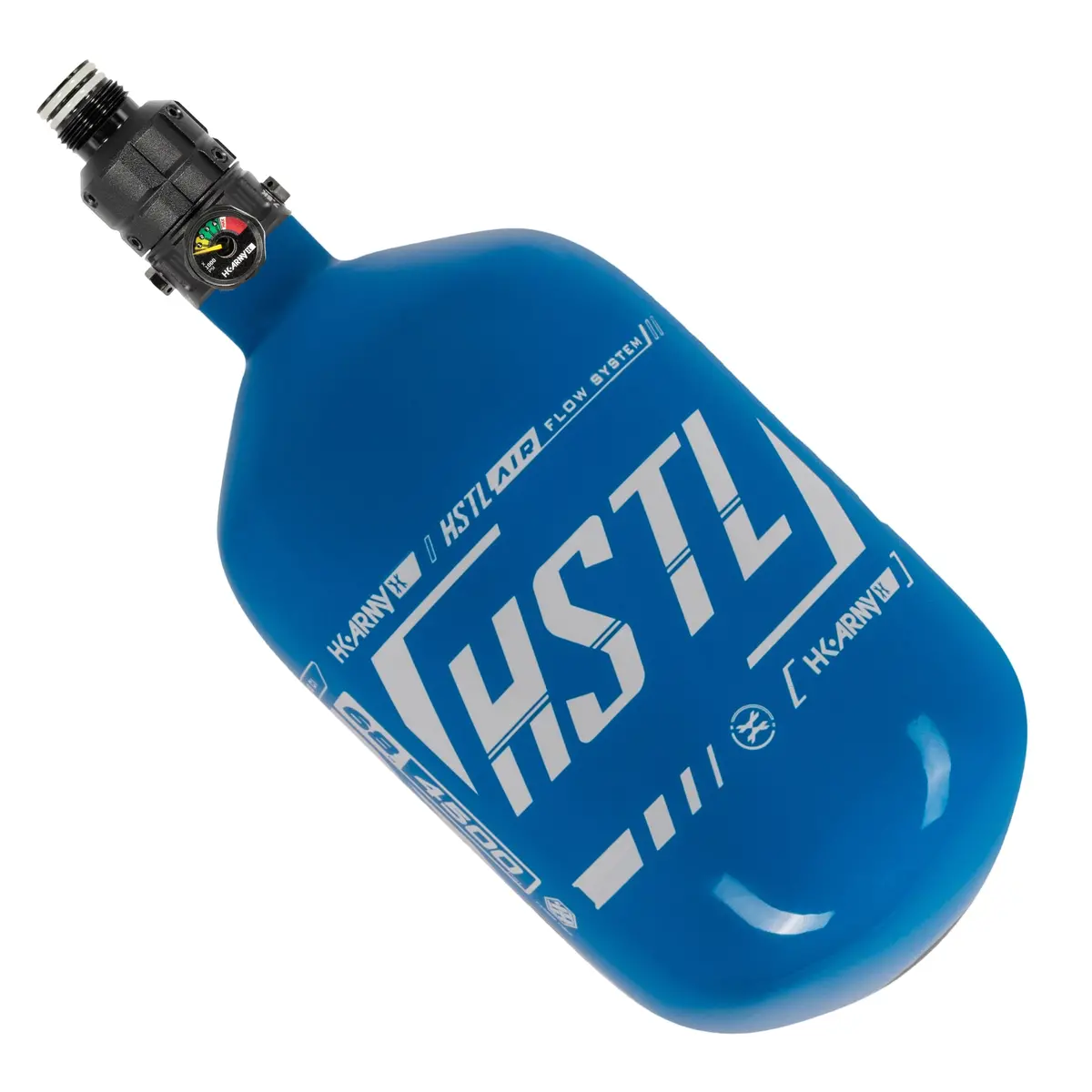 Hstl® - Carbon Fiber Tank - Pro Reg - 68Ci / 4500Psi - Blue/White 1
