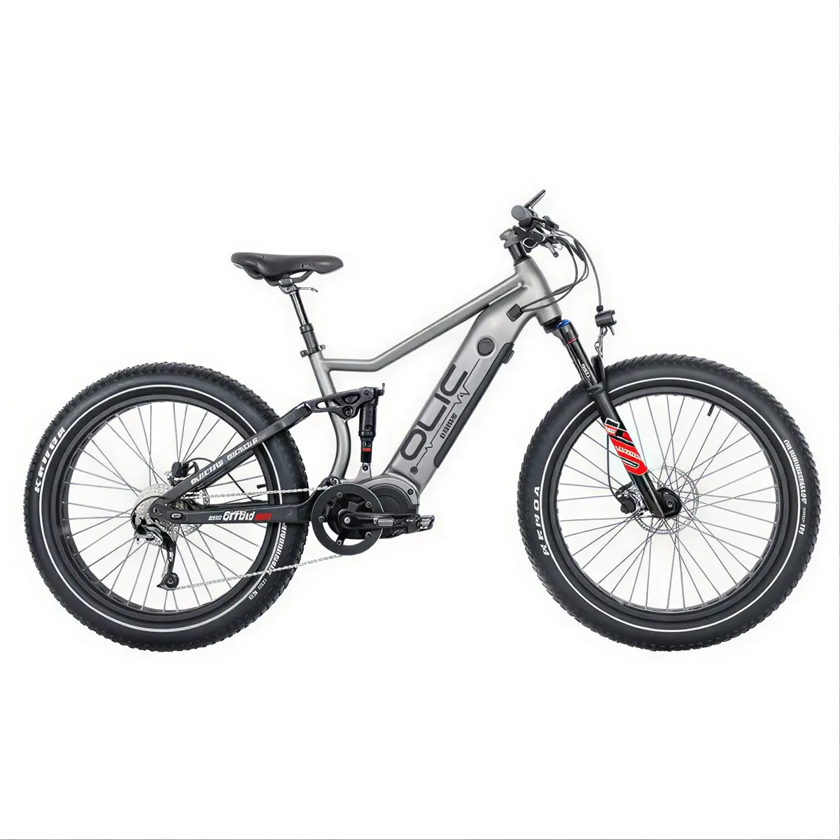 Olic 750W Top Off Road Mountain 2 Motors Electric Bike 1