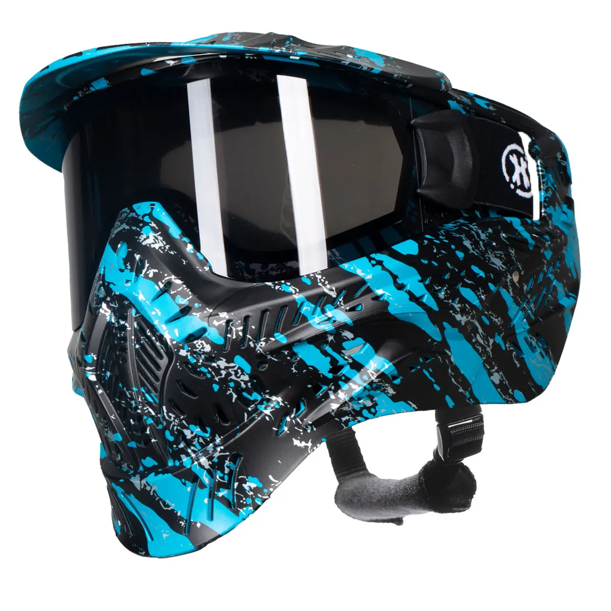 Hstl® Goggle - Fracture Black/Turquoise 1