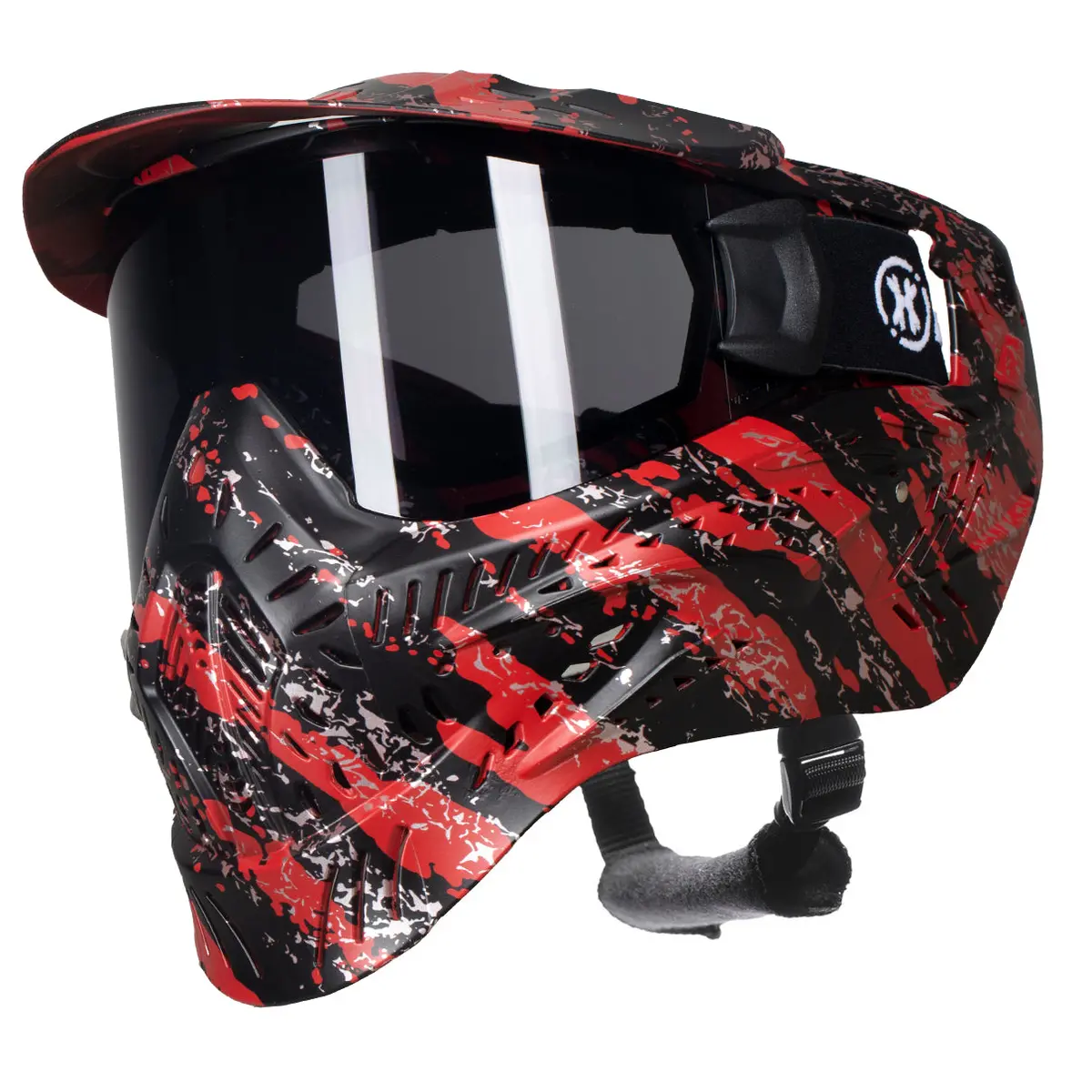 Hstl® Goggle - Fracture Black/Red 1