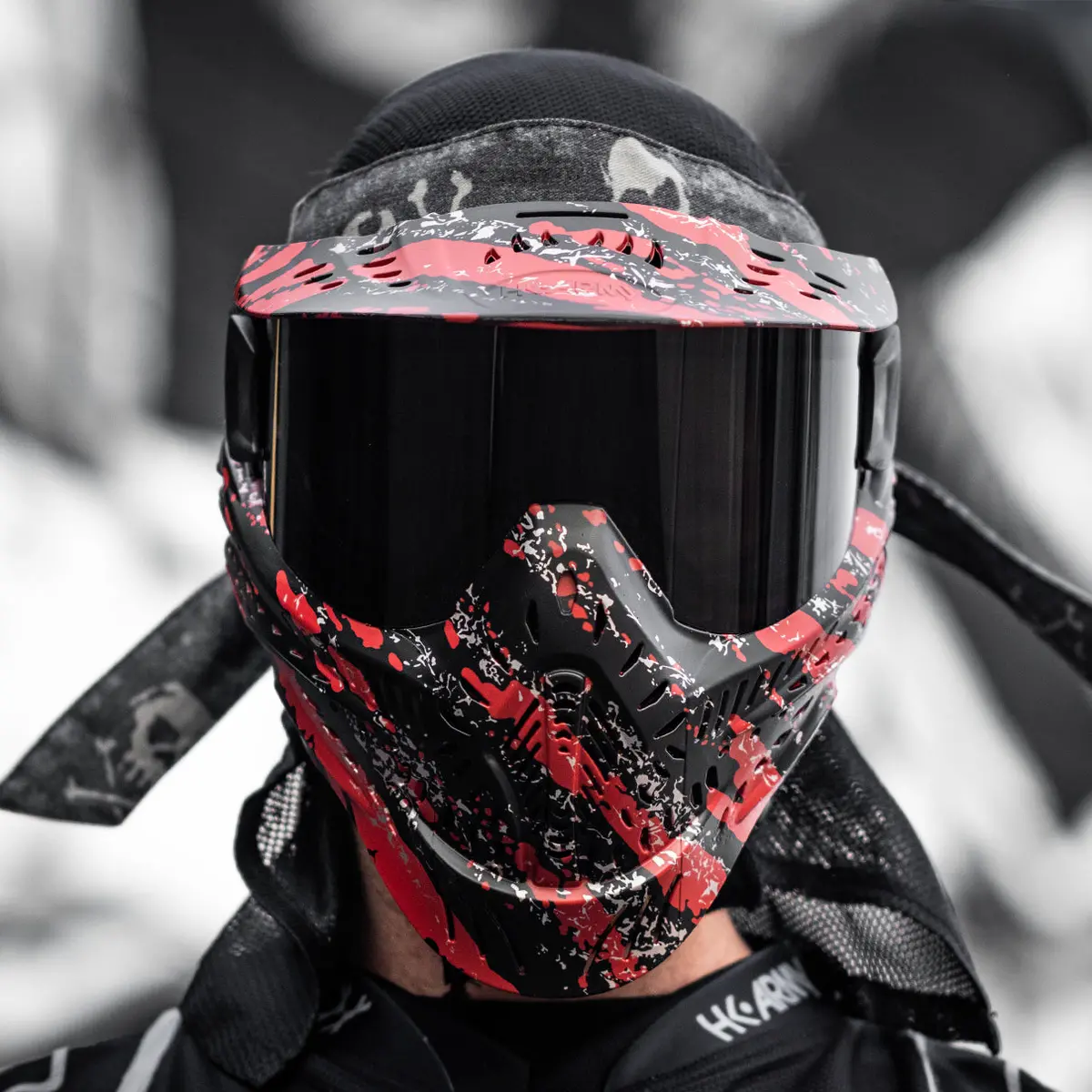 Hstl® Goggle - Fracture Black/Red 2