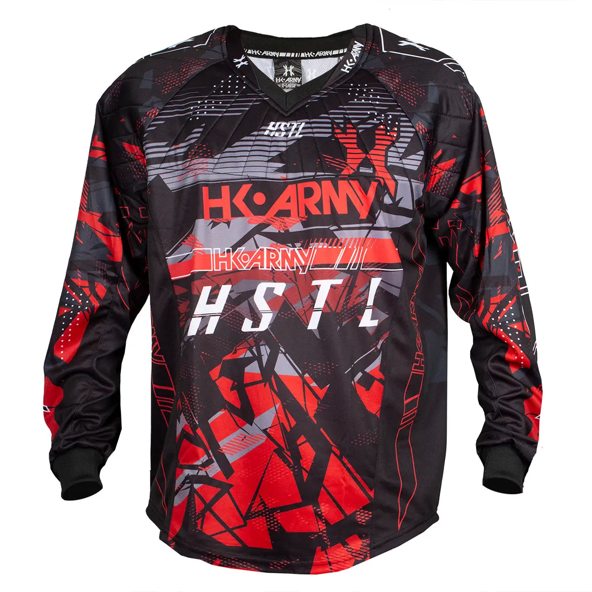 Hstl® Line Jersey - Lava - Red/Black 1