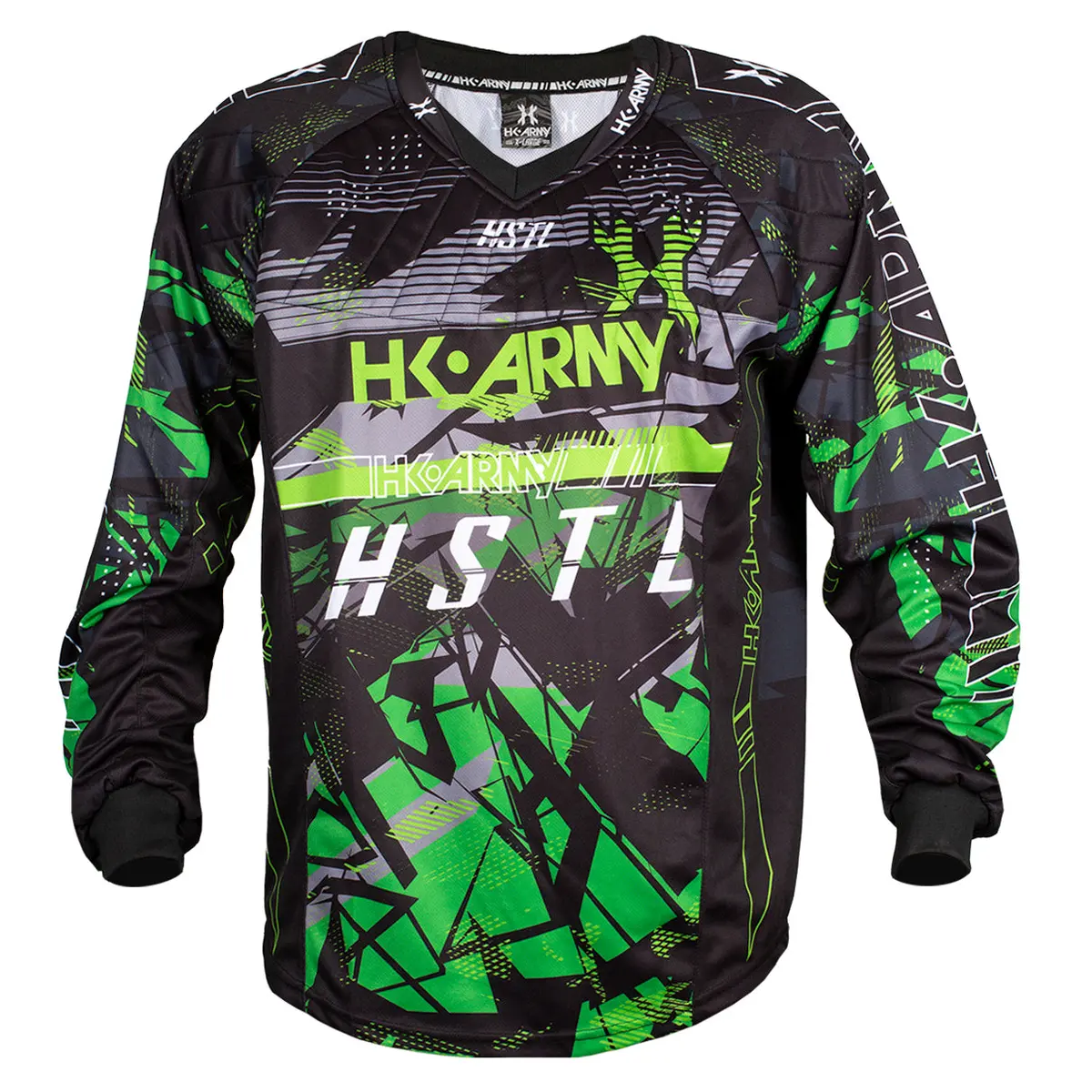 Youth  Hstl® Line Jersey - Slime - Green/Black 1
