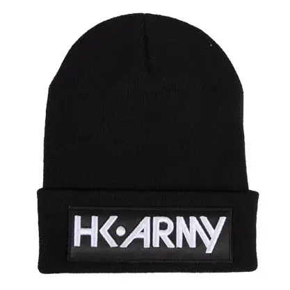 Blackout Beanie - Black/White 1