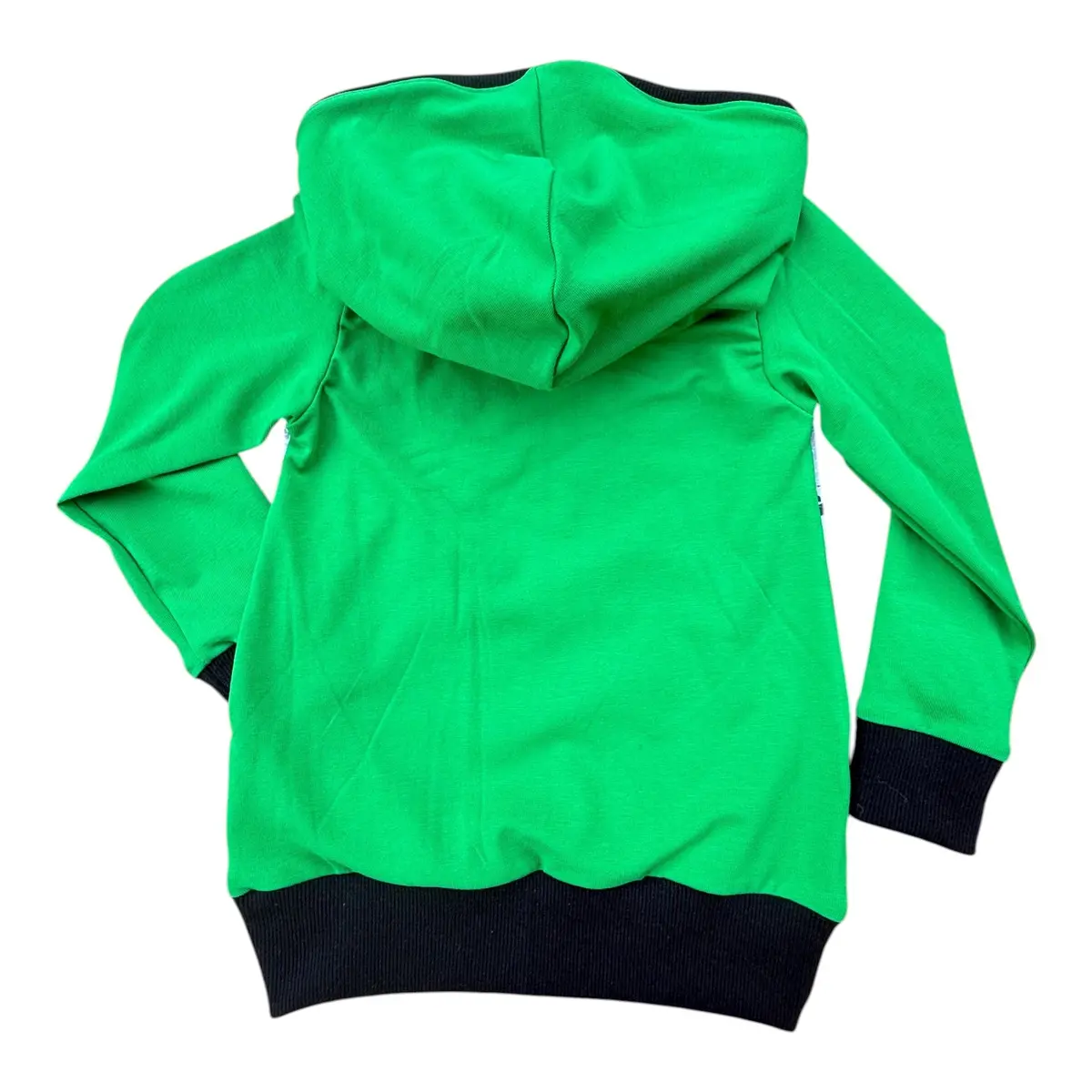 Kinder-Hoodie Mit Traktor Grasgrün Mit Bauchtasche 5