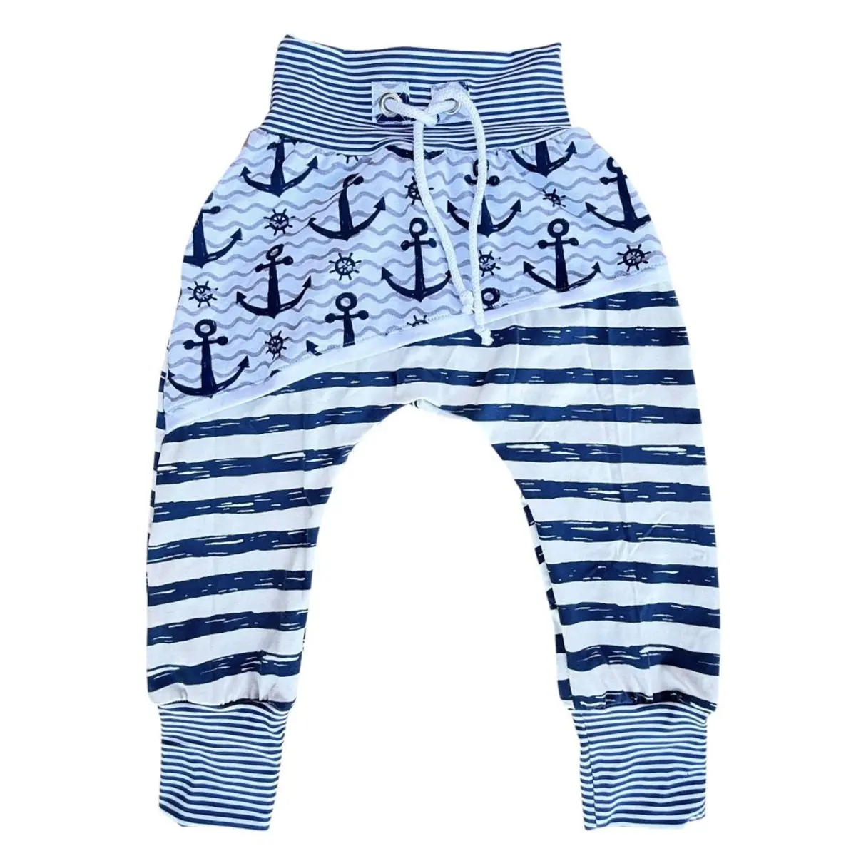 Pumphose Anker Blau Gestreift 1