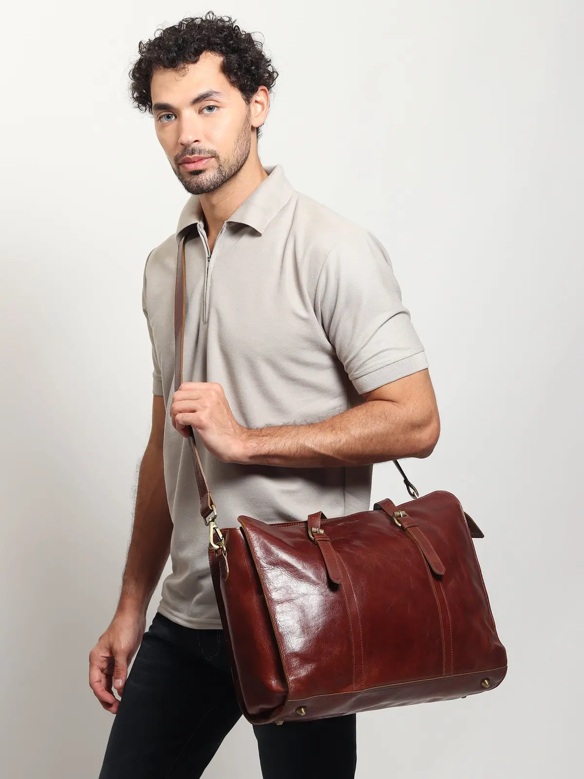 Adieu - Leather Laptop Bag 1