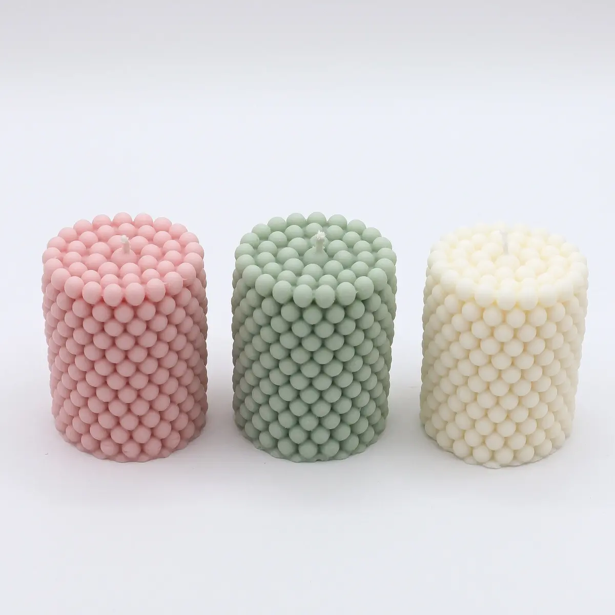 Kerze Bubble „Säule Breit“ 1