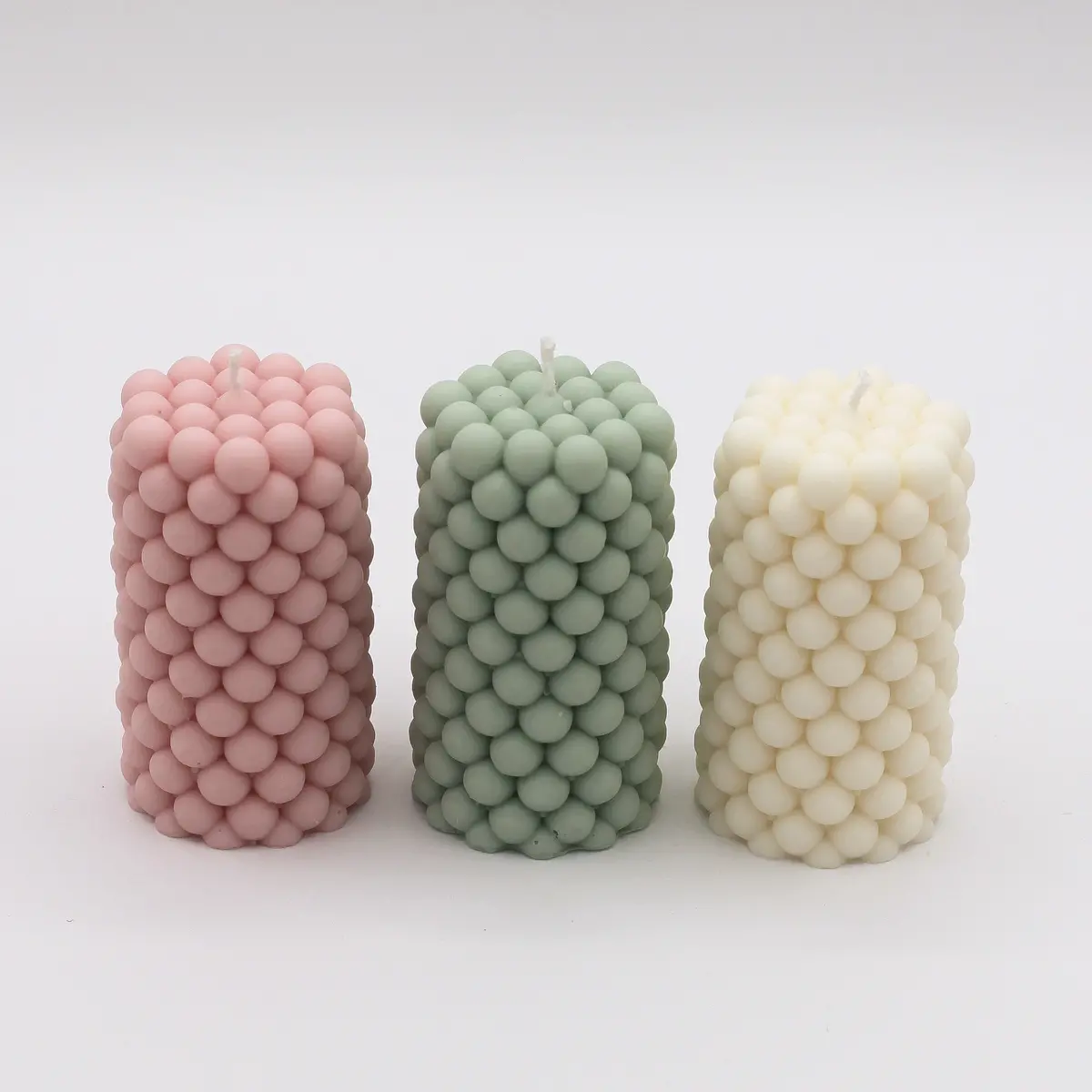 Kerze Bubble „Säule Schmal“ 1