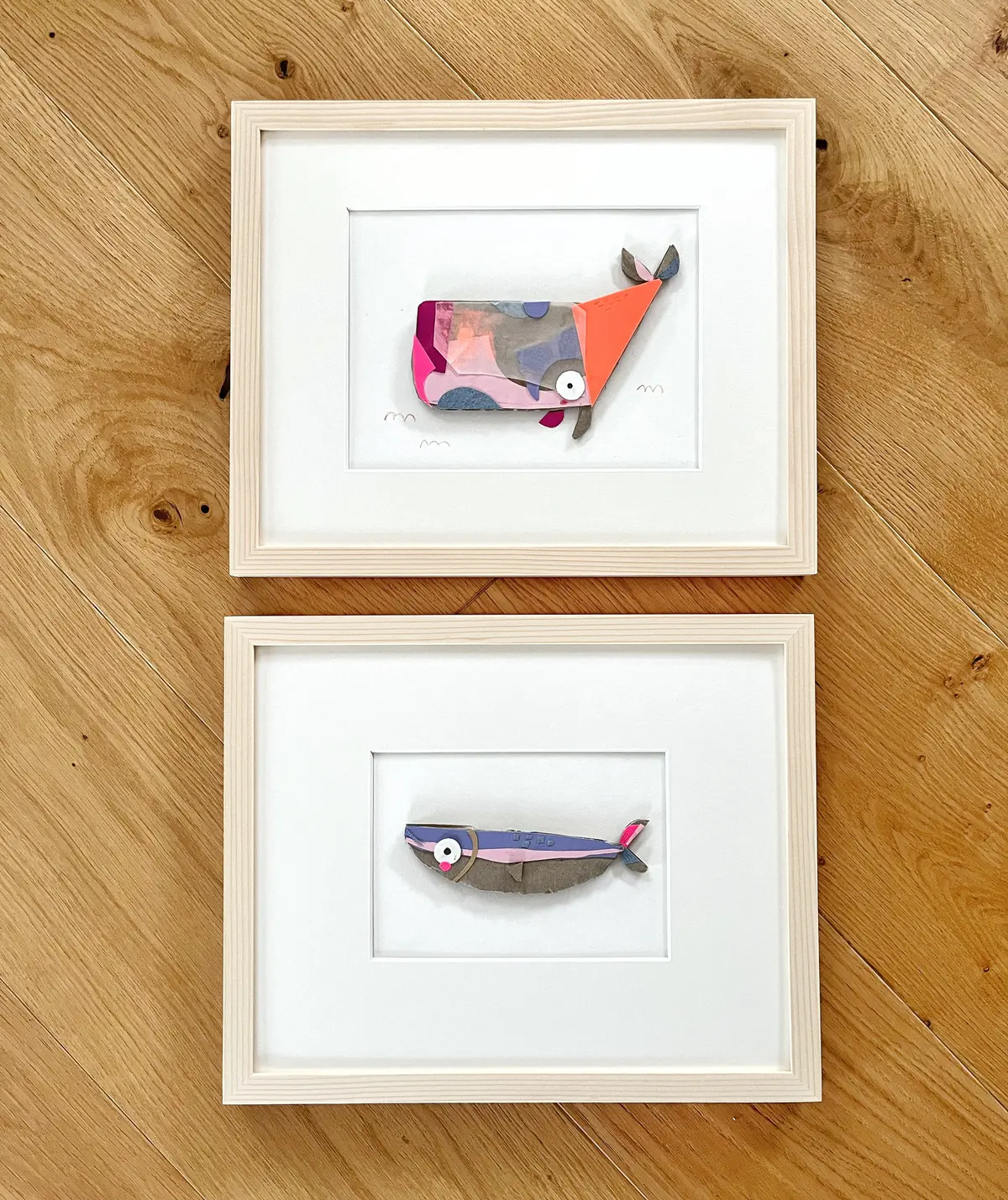 Schnipselkunst Papier | Bastelvorlage 2