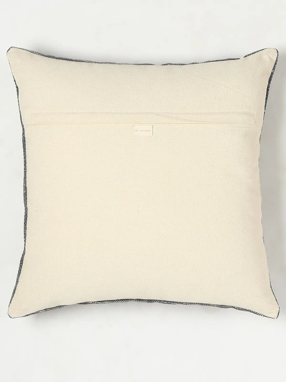 Gazbia - Coton Block Printed Square Cushion Cover 6