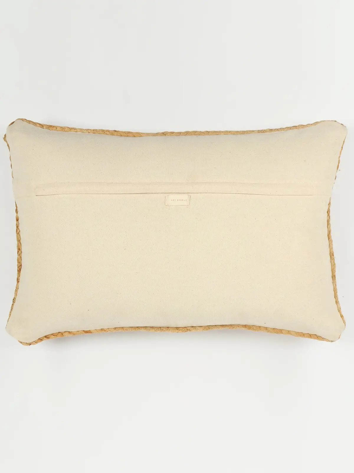 Althaia- Lumbar Cushion Cover - Jute Braided 5