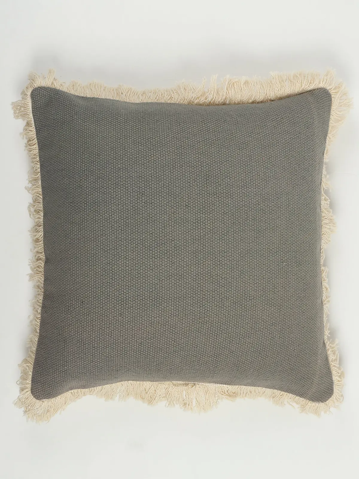 Zadkiel Solid Blue Square Cushion Cover 3