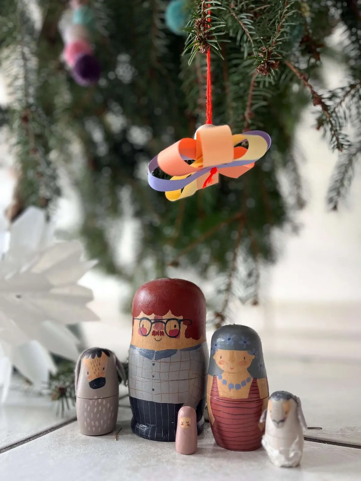 Vorlage Matroschka Krippenfiguren | Digitales Produkt 1