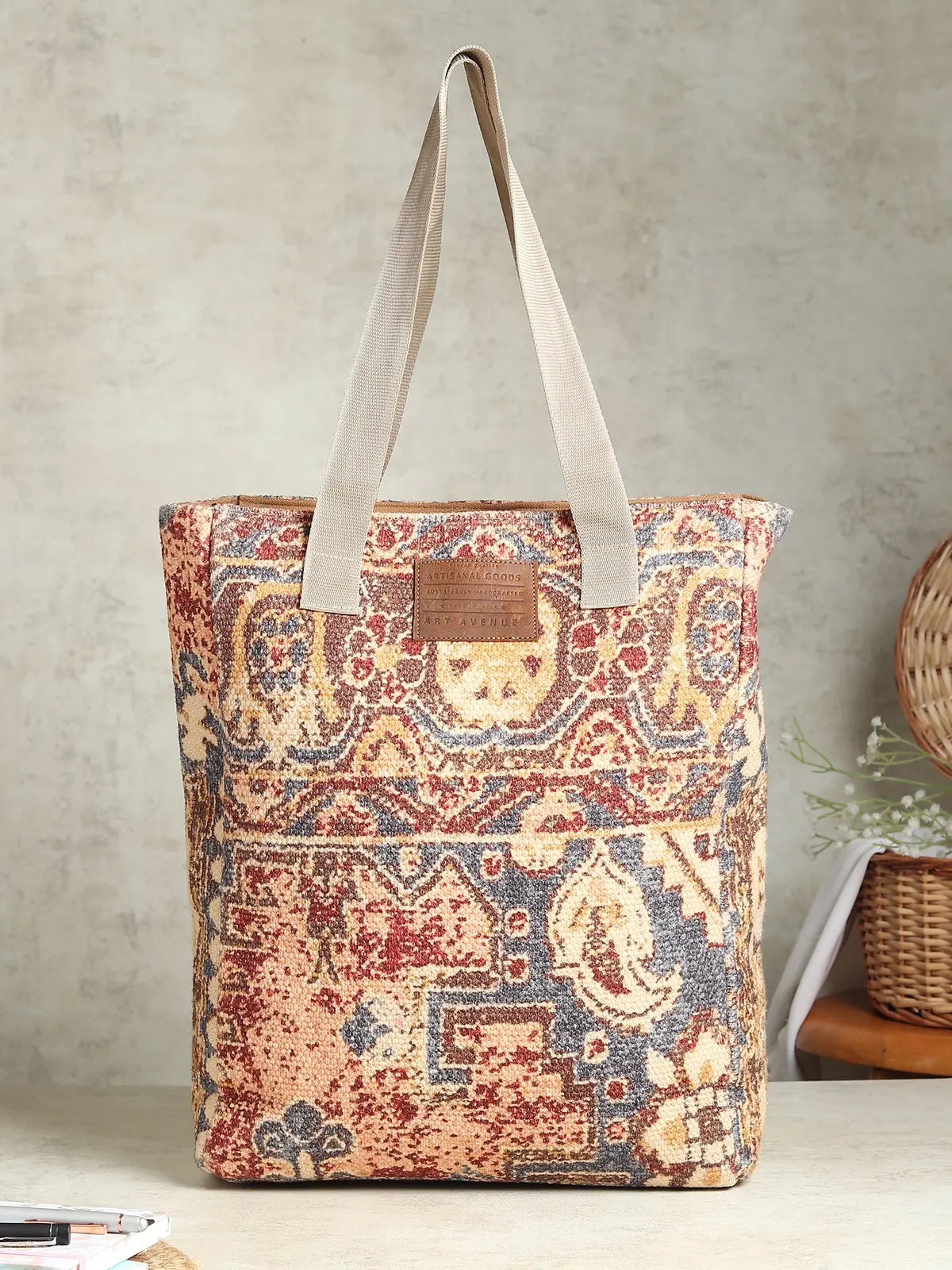 Divisara - Digital Printed Cotton Tote Bag 1