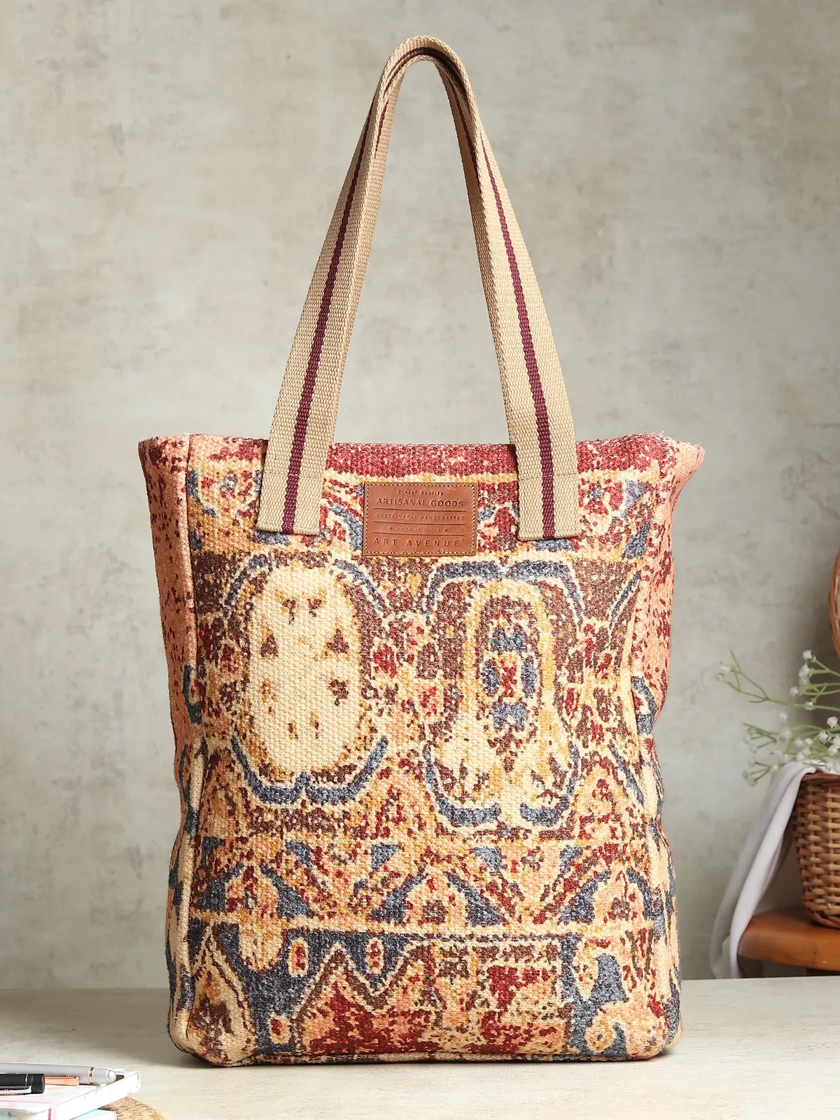 Vintessa - Digital Printed Cotton Tote Bag 1