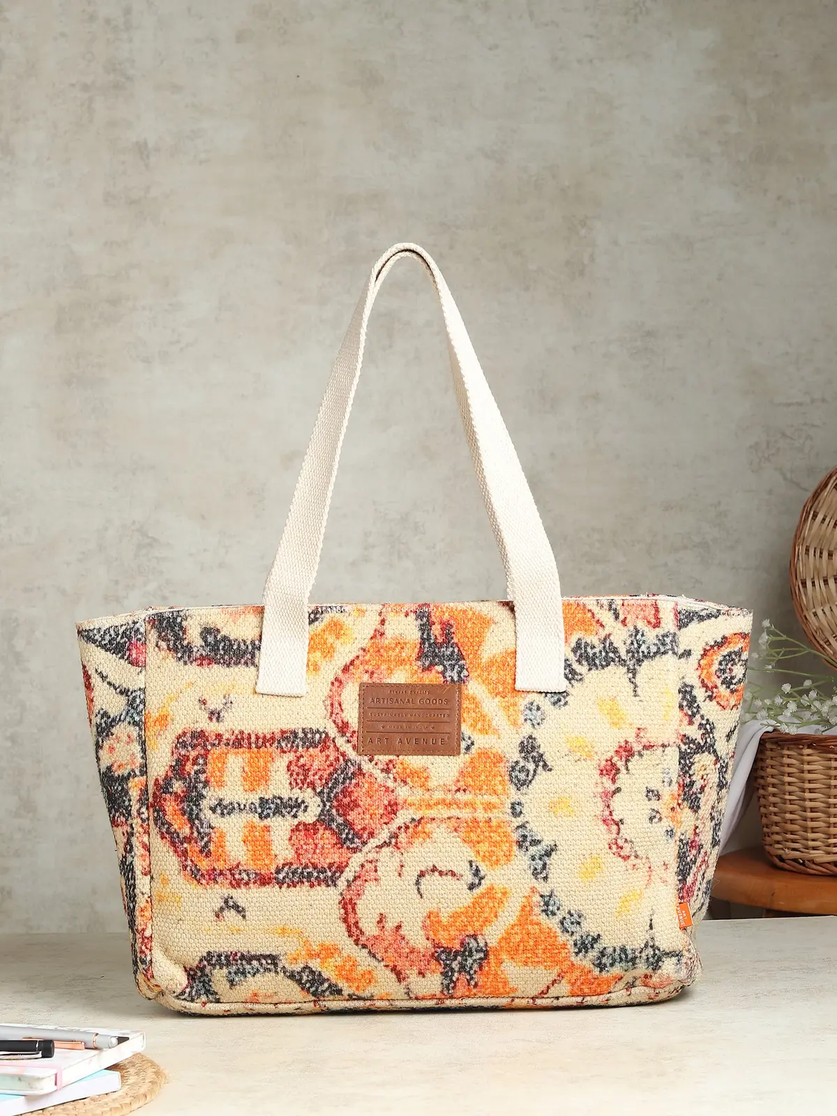 Faburra - Digital Printed Cotton Tote Bag 1