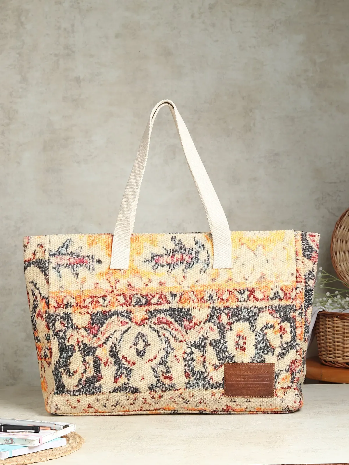 Elanora - Digital Printed Cotton Tote Bag 1