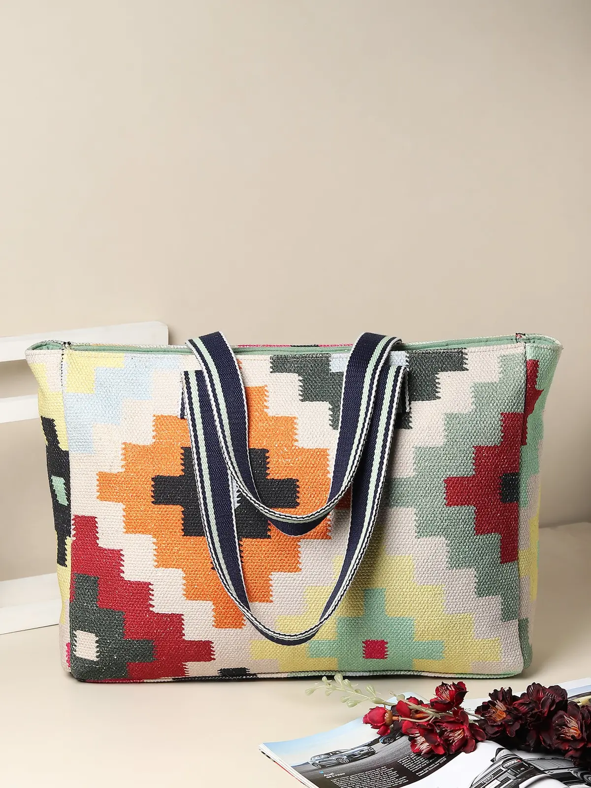 Velisse - Digital Printed Cotton Tote Bag 2