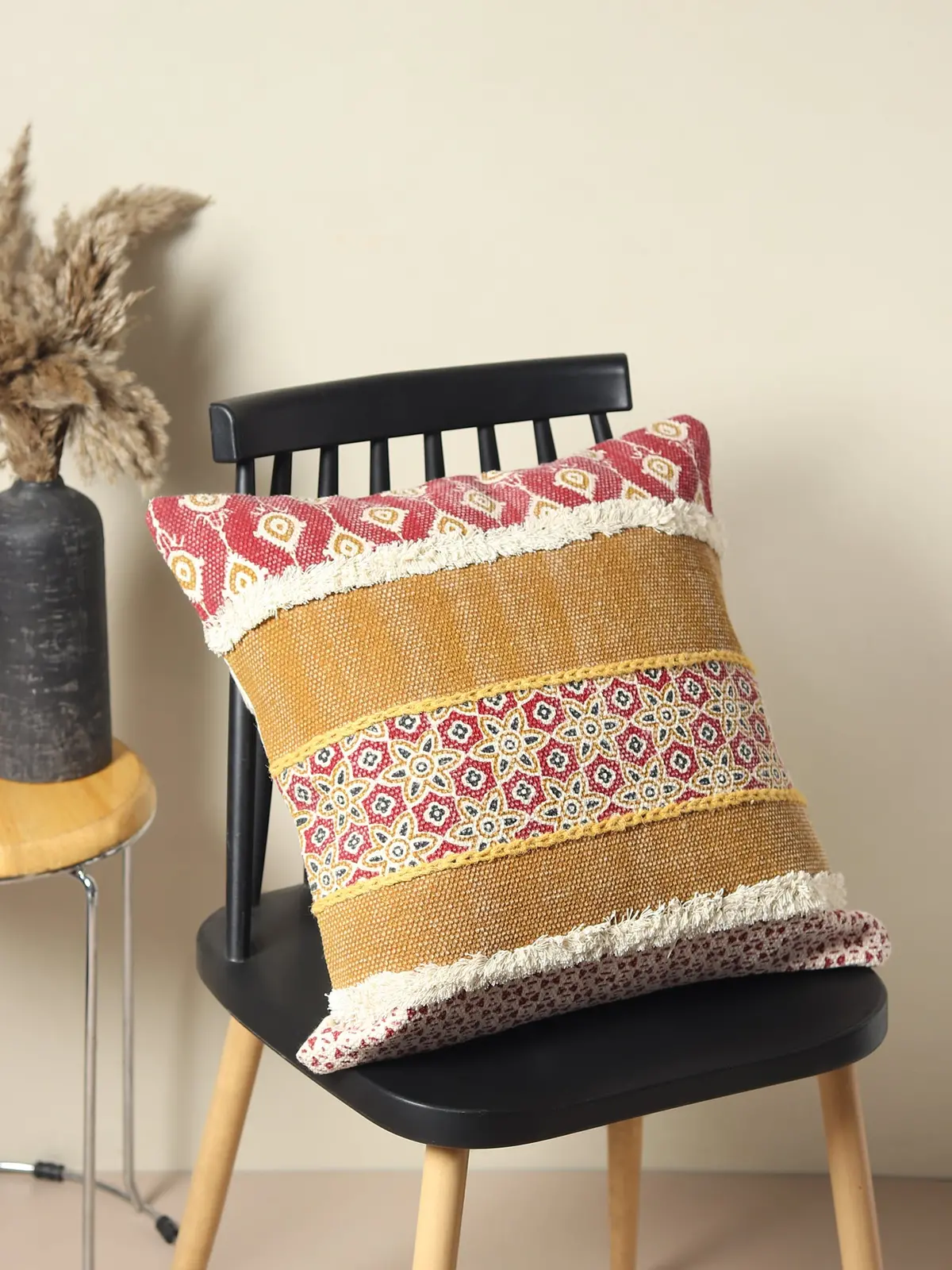 Castiel - Tufted Square Cushion Cover 2