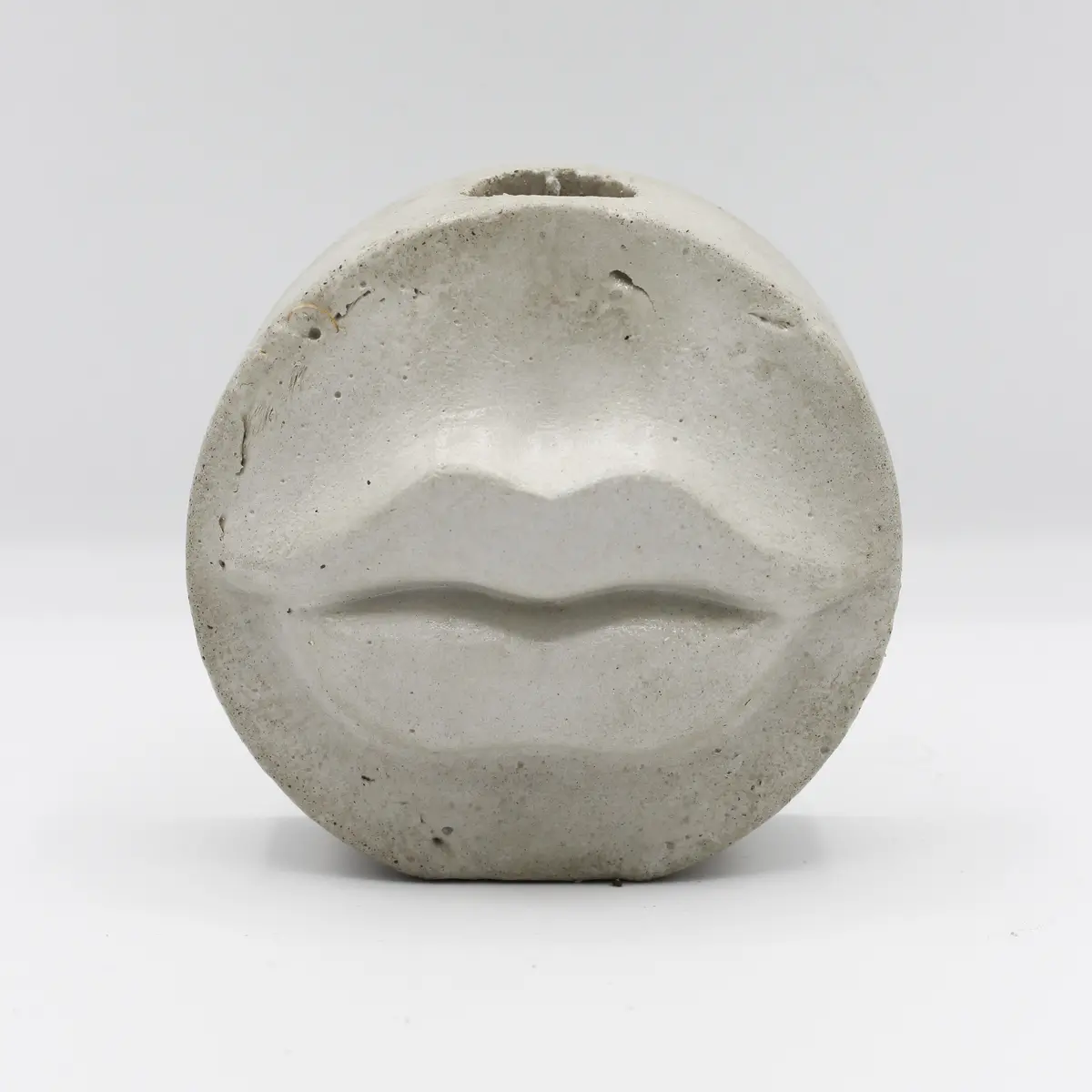 Beton Kerzenständer; Lippen; „Lips“ 1