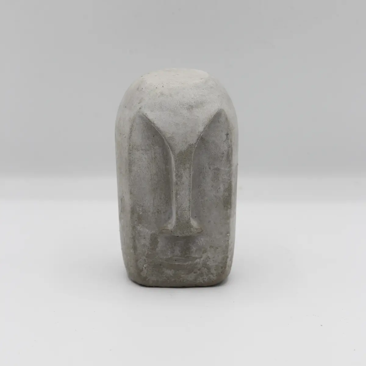Beton; Gesicht; „Moai Kopf“ Groß 1
