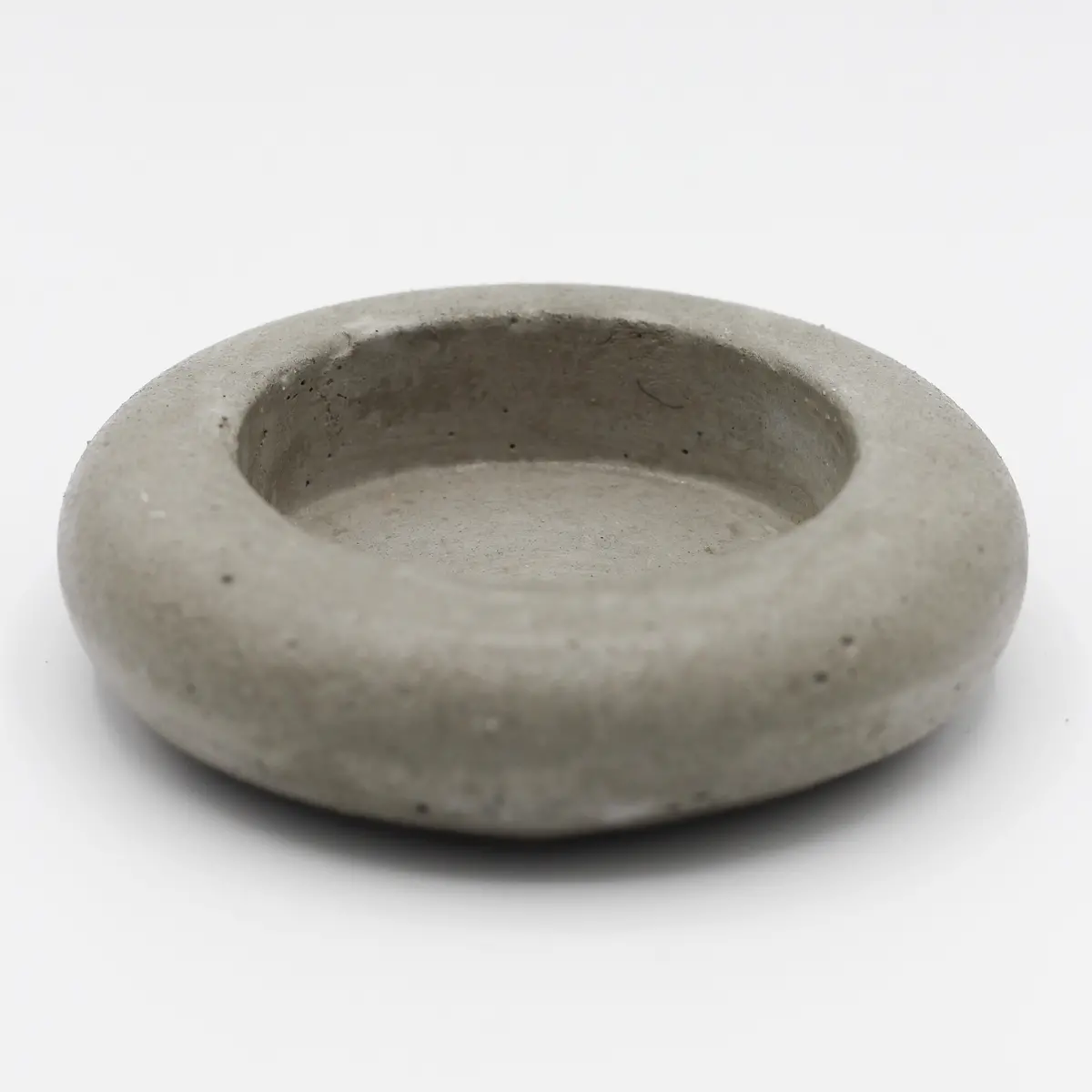 Beton Teelichthalter Kerzenständer „Rund“ 1