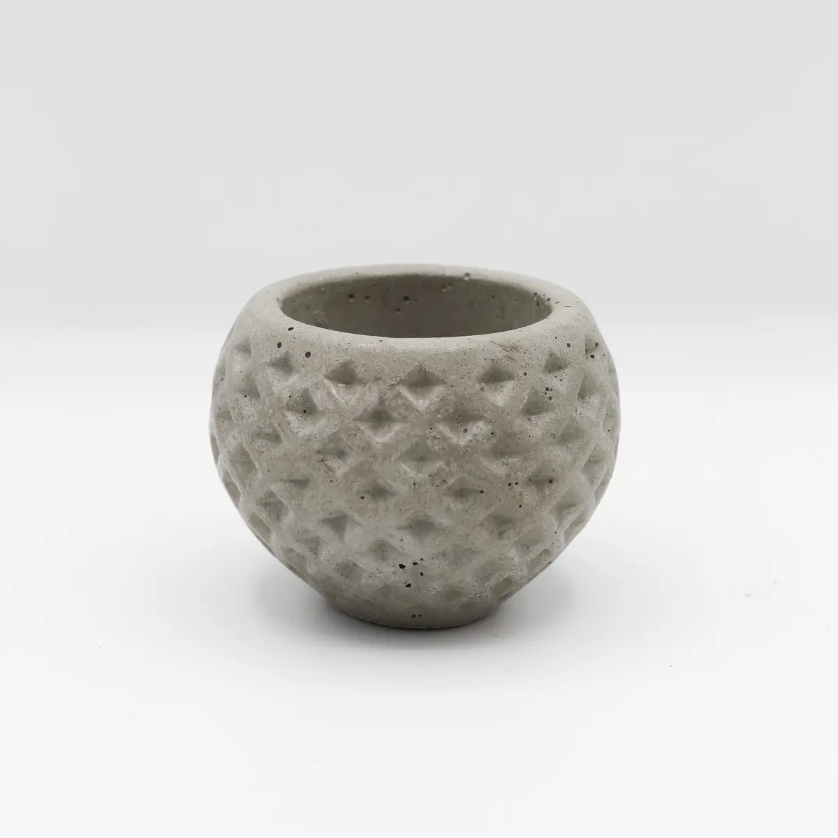 Beton Teelicht „Raute“ 1