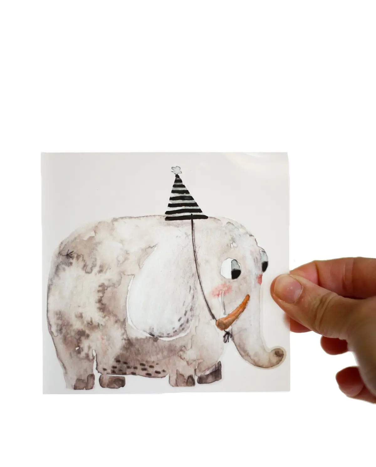 Bügelbild Elefant 1