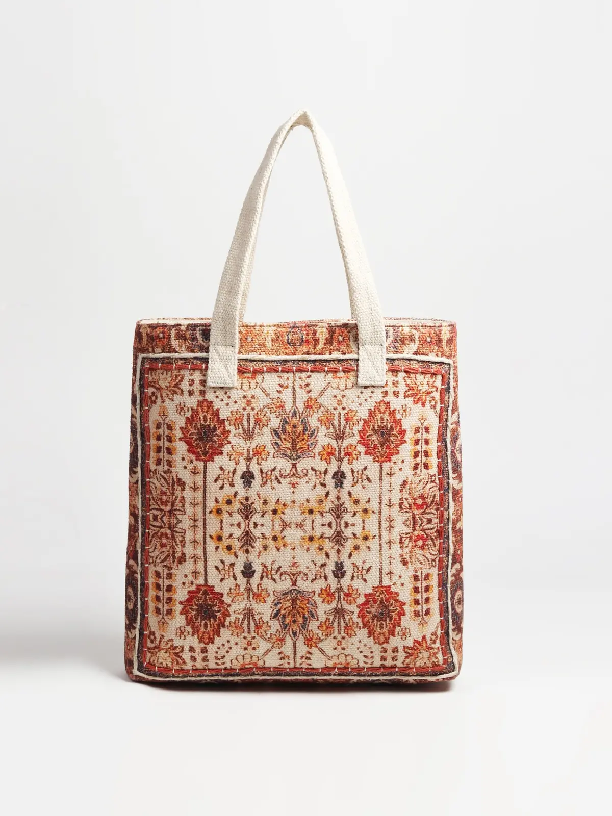 Adria - Cotton Printed Tote Bag 1
