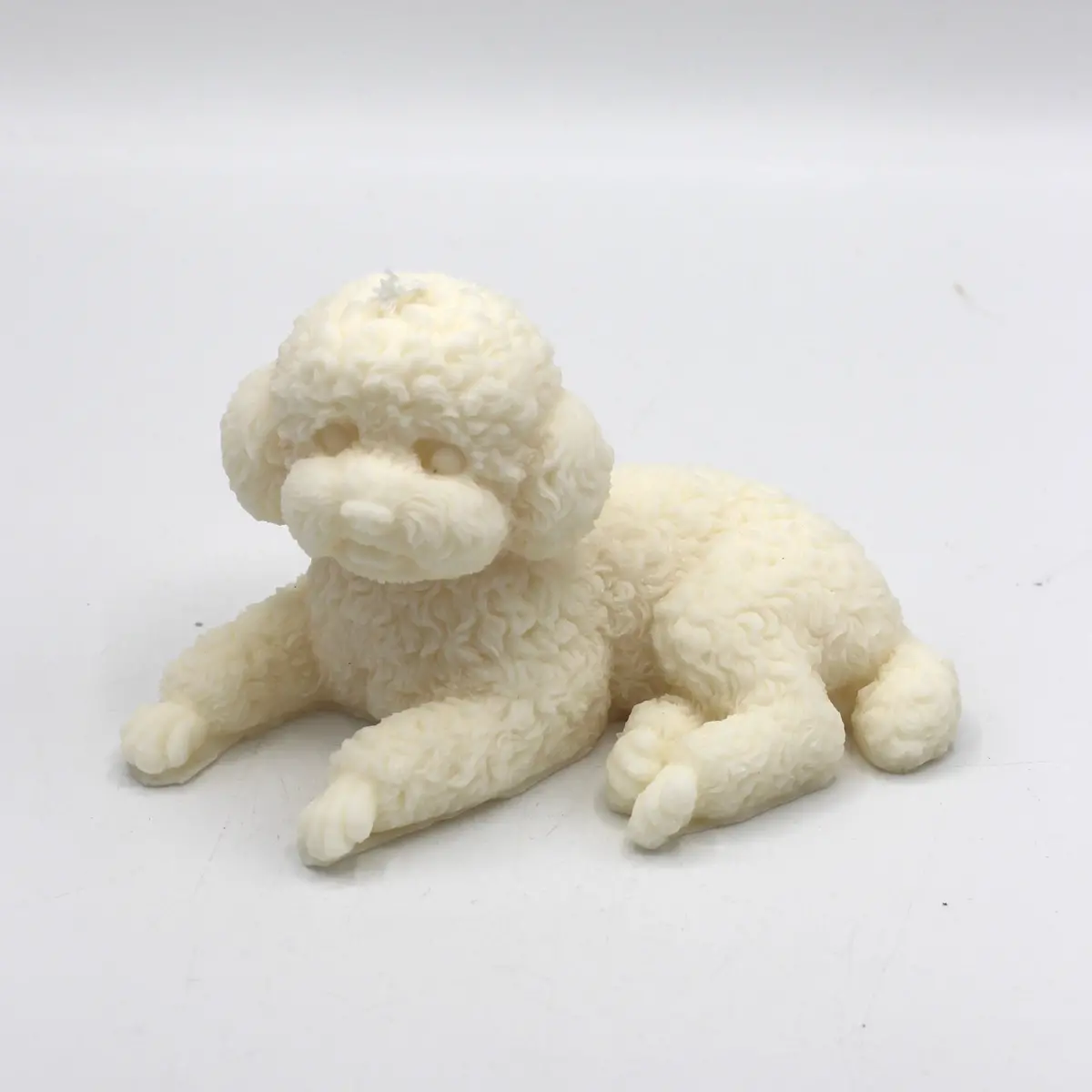 Kerze Hund Pudel ; „Cookie“ 1