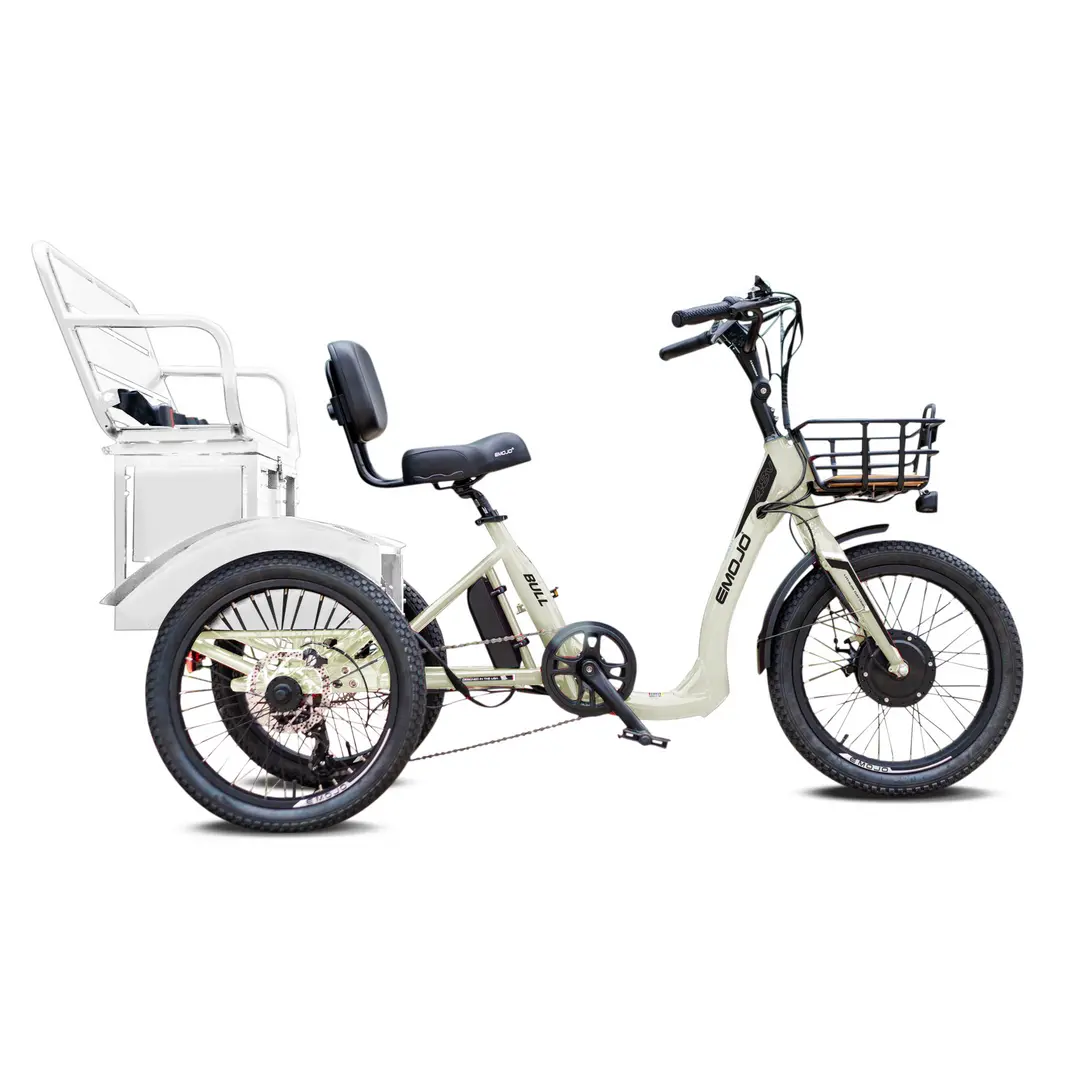 Emojo 500W Bull Urban Cruiser Step-Thru Electric Bike Trike 1