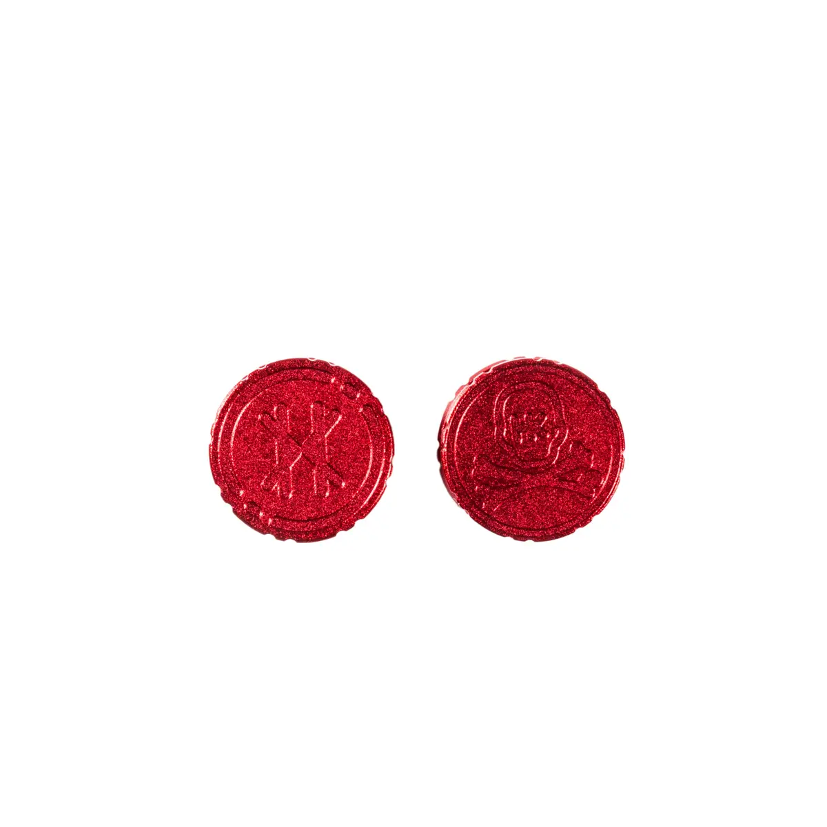 Machined Goggle Screw Set "Icon" Red 1