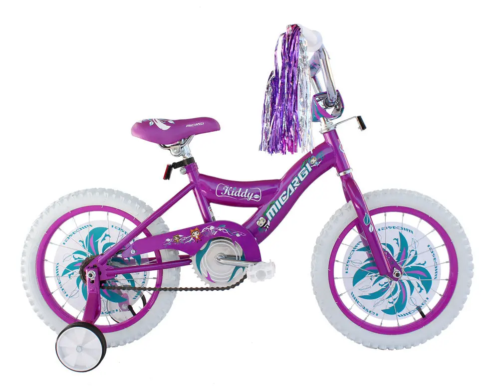 Micargi 16-Inch Girls' Beginner Bike - Kiddy Series