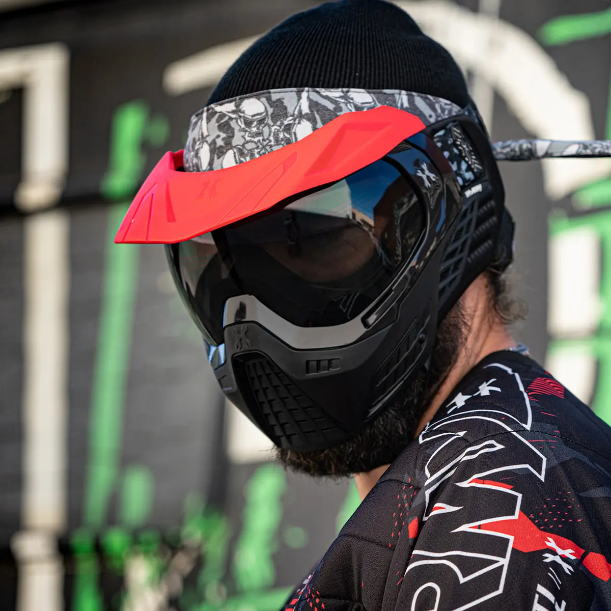 Universal Goggle Visor - Red - Slr/Klr/Skull 2