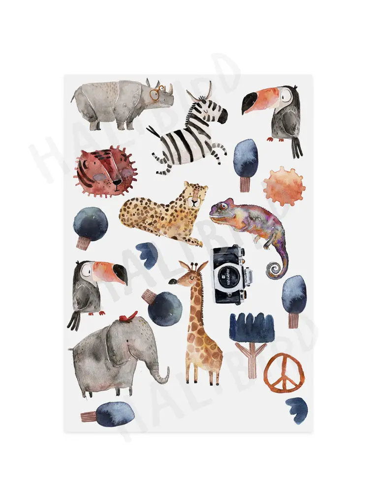 Tattoos "Safari" 2