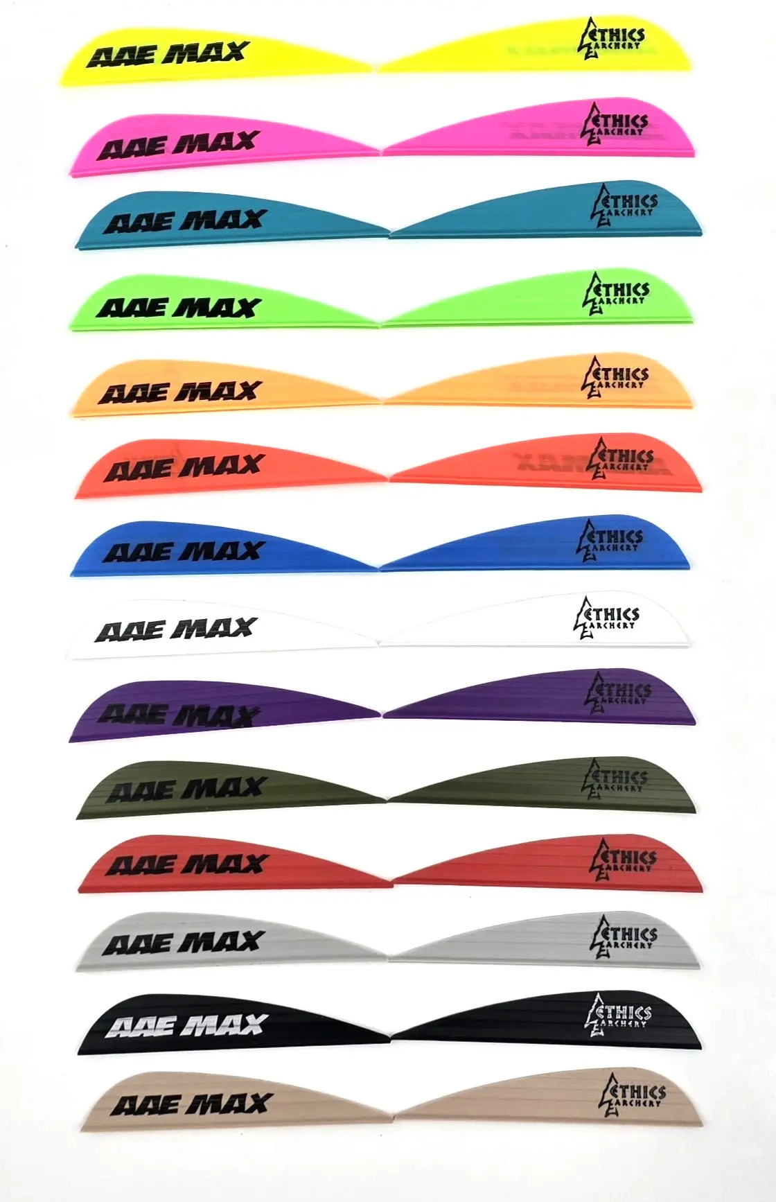 Aae Max Stealth Vanes With Ethics Archery Logo 1
