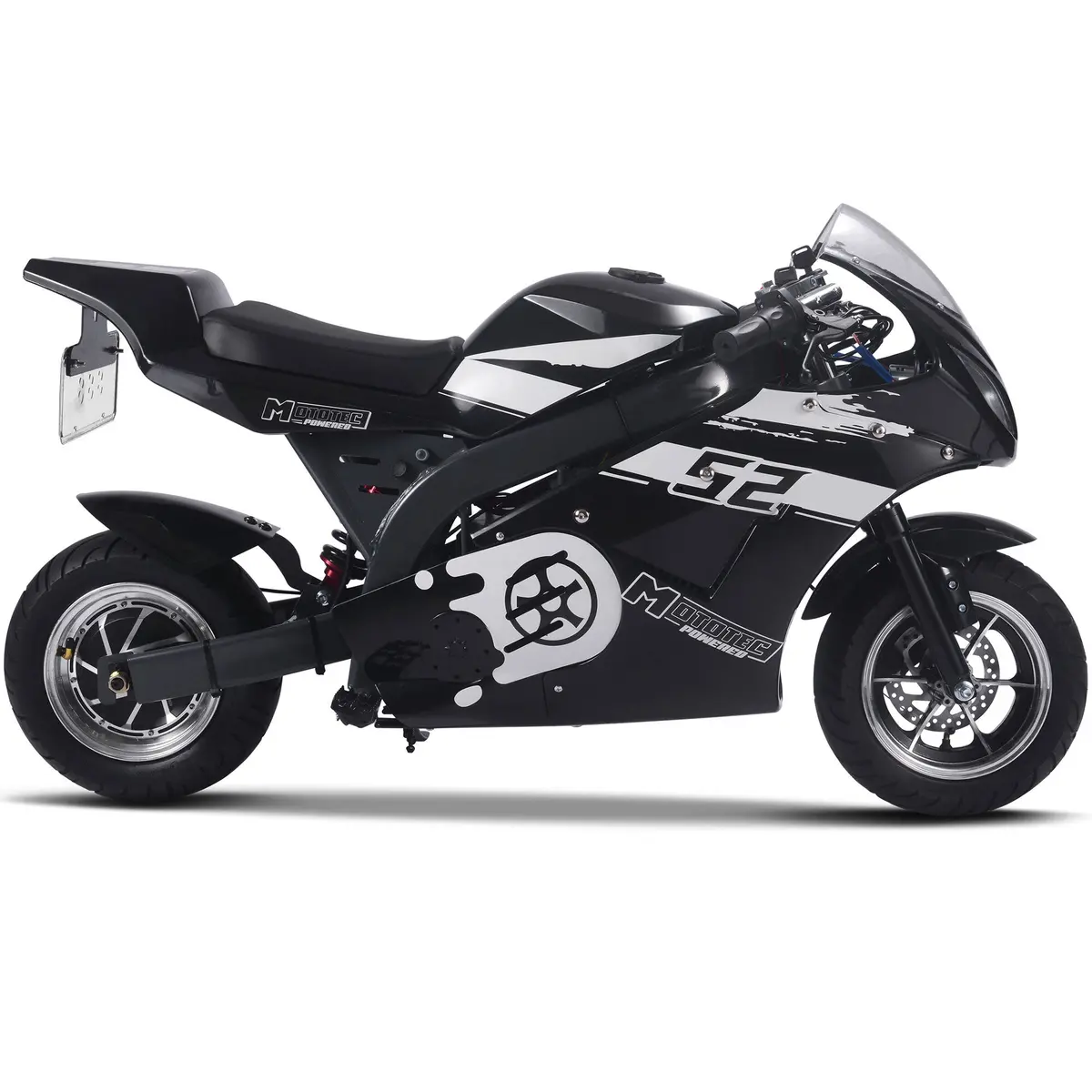 Mototec 1000W 48V Superbike Electric Mini Pocket Bike 1