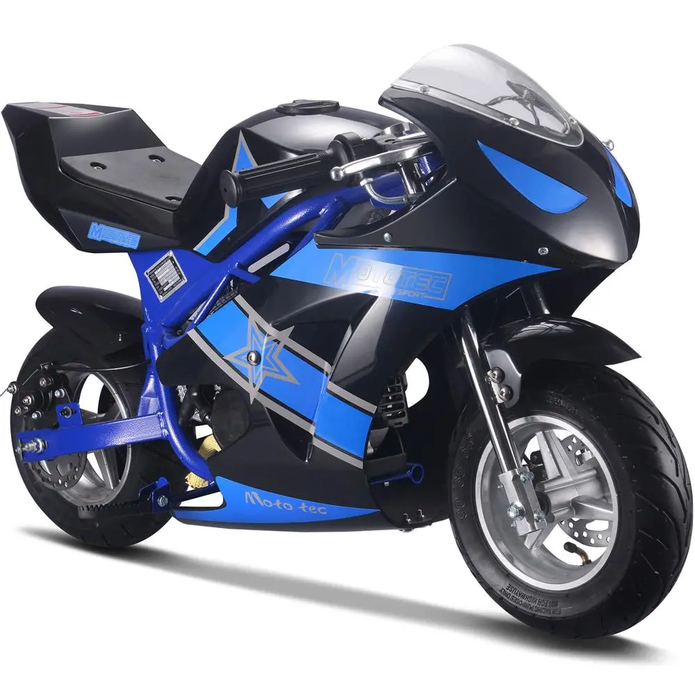 Mototec 49Cc Gt Gas Mini Pocket Bike 1