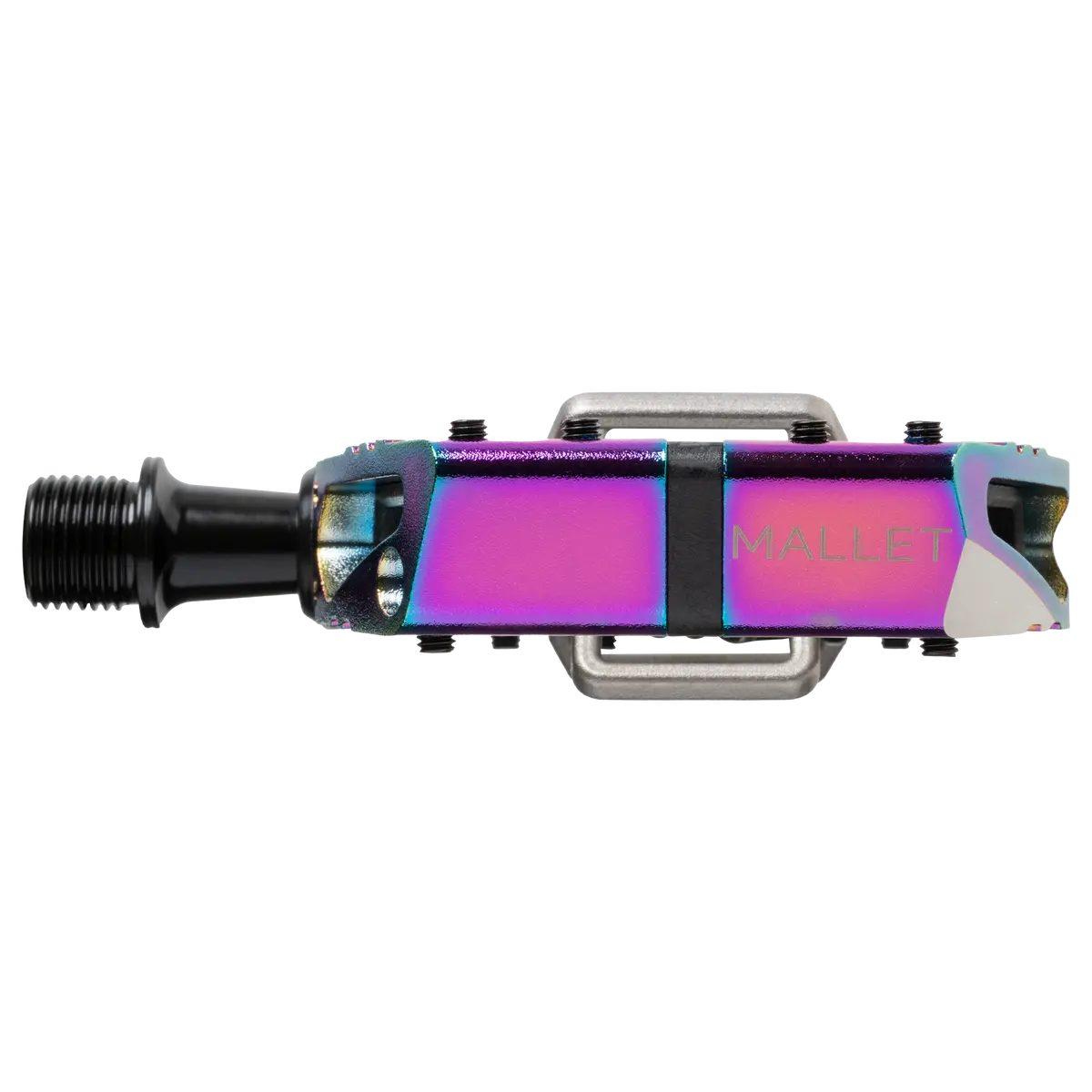 Mallet Enduro Clip-In Pedals - Limited Edition Oil Slick 2