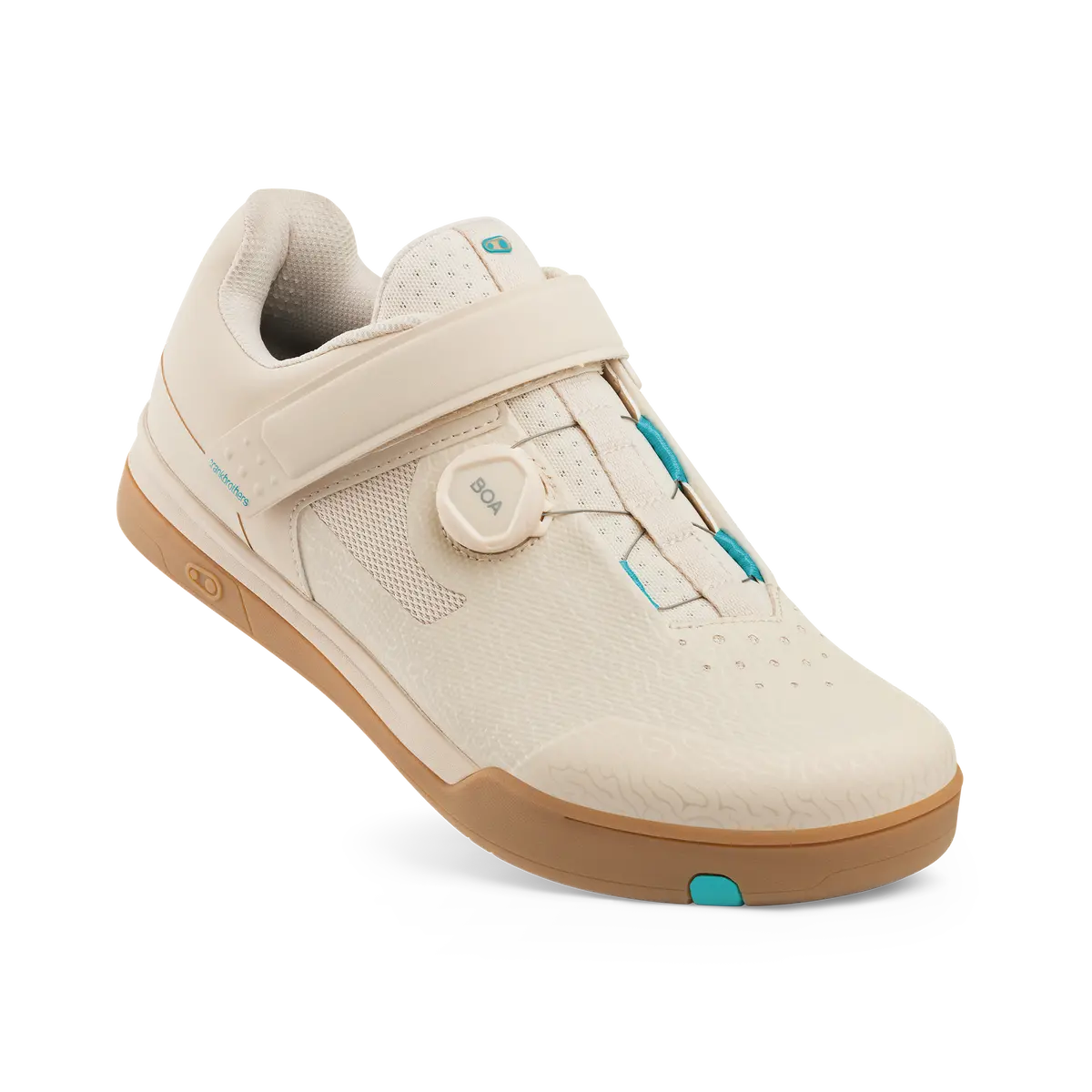 Mallet Boa® Clip-In Shoes - Sand/Teal 1
