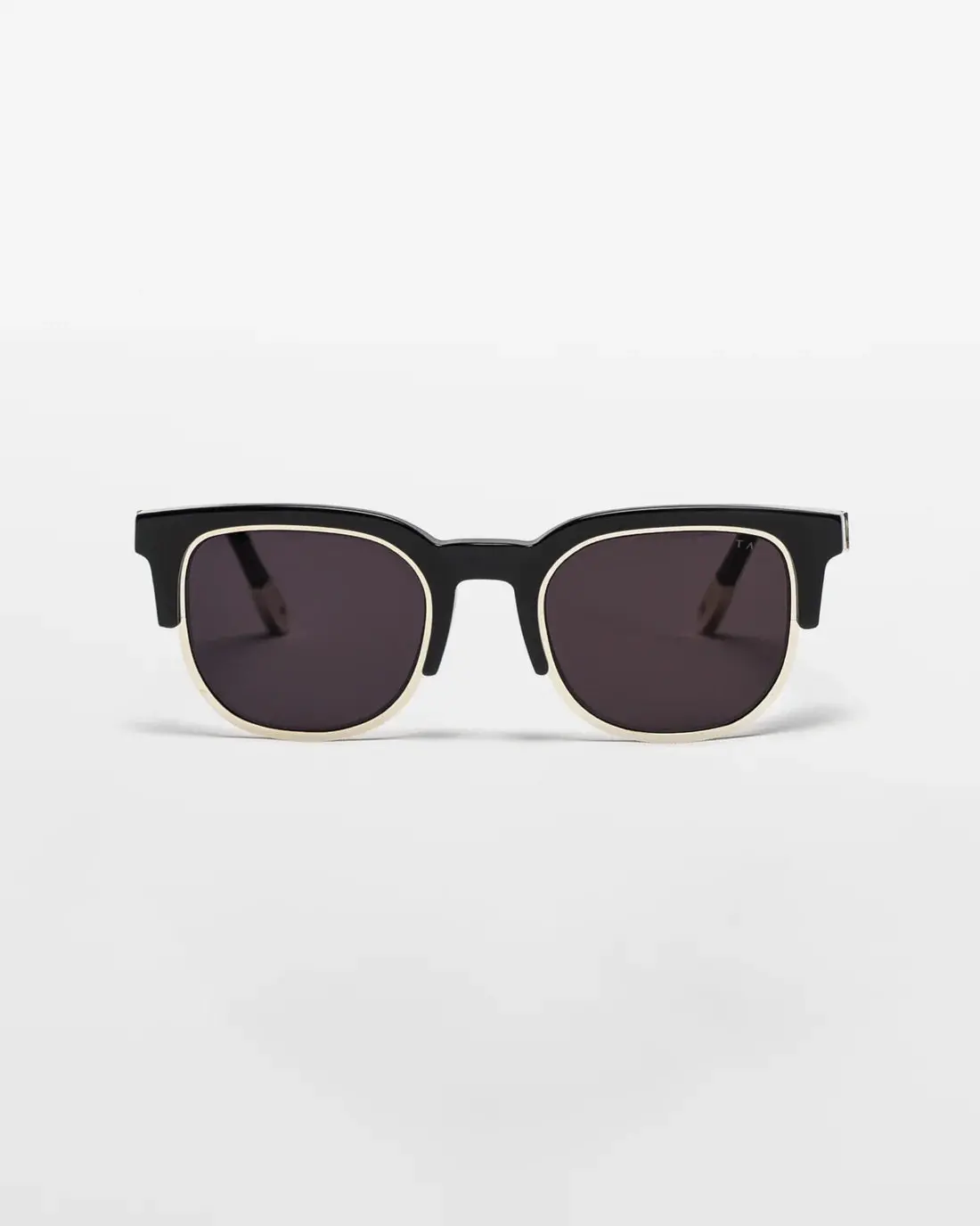 Vanta Matar Sunglasses - Gloss Black & Gold Metal 1