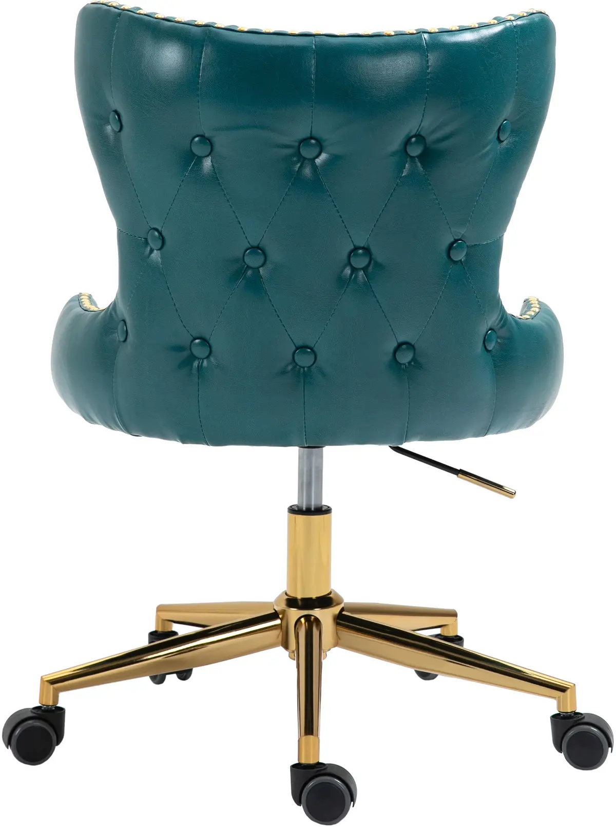 Hendrix Blue Faux Leather Office Chair 2