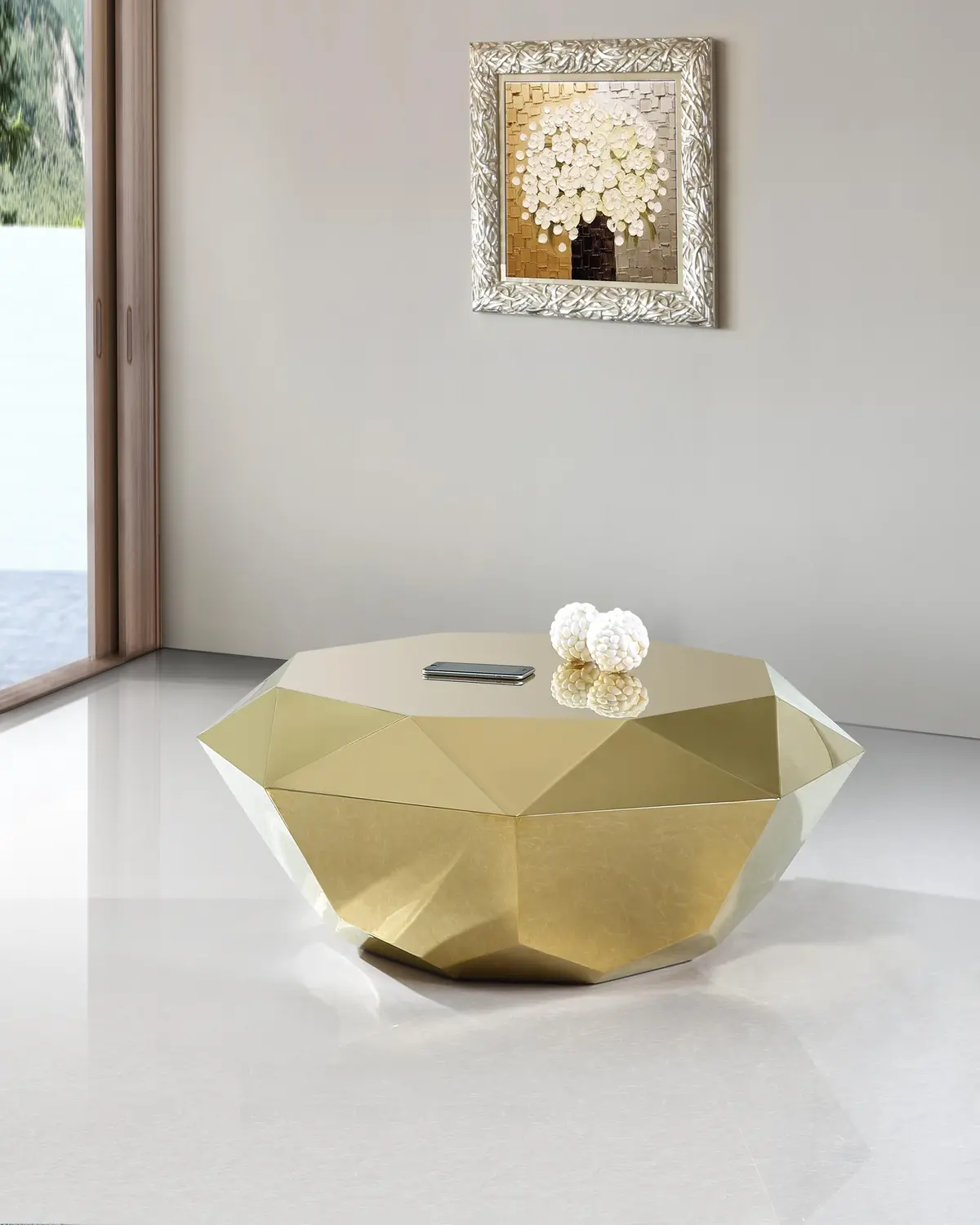 Gemma Gold Coffee Table 2