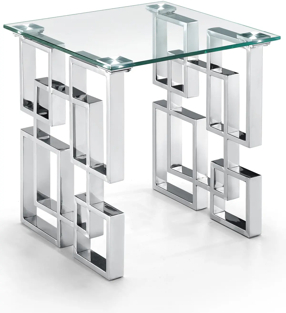 Alexis Chrome End Table 1