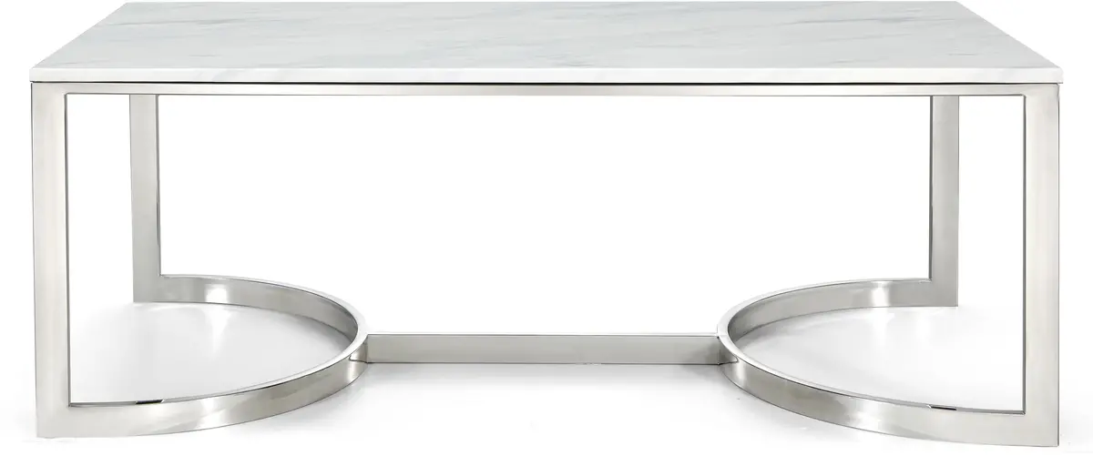 Copley Chrome Coffee Table 1
